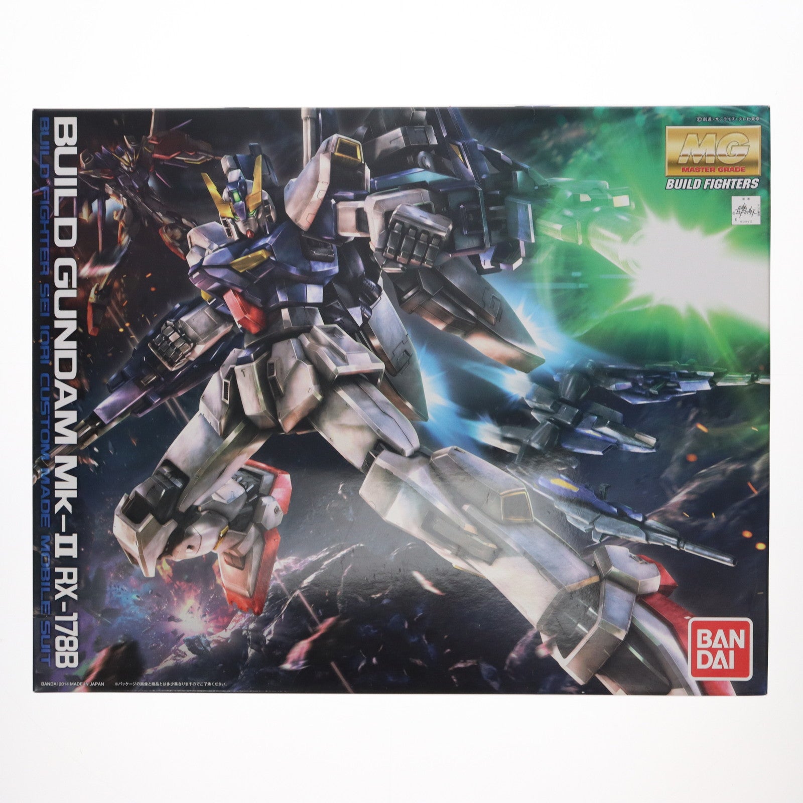 【中古即納】[PTM] MG 1/100 ビルドガンダムMk-II ガンダムビルドファイターズ プラモデル バンダイ(20140315)