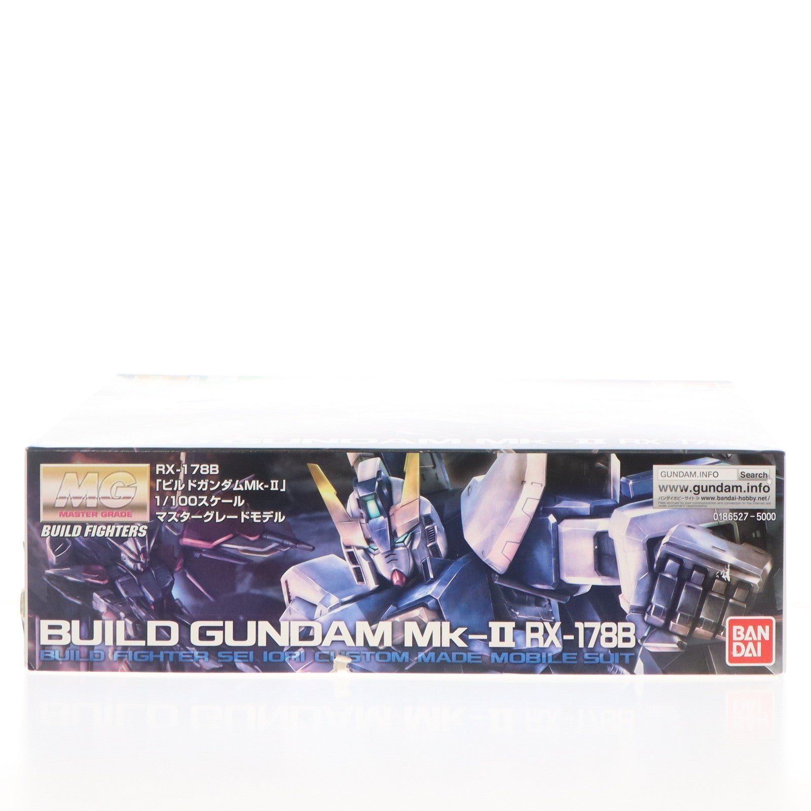 【中古即納】[PTM] MG 1/100 ビルドガンダムMk-II ガンダムビルドファイターズ プラモデル バンダイ(20140315)