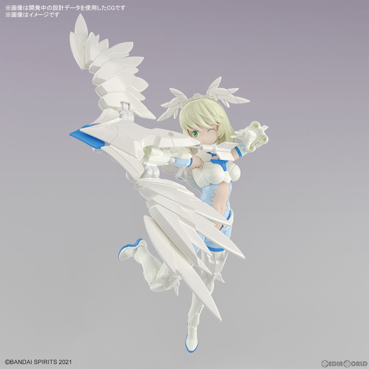 【中古即納】[PTM] 30MS SIS-Dc88w エリエネ=エリエリカ(エレガンテフォーム) 30 MINUTES SISTERS(サーティミニッツシスターズ) プラモデル(5066688) バンダイスピリッツ(20240622)