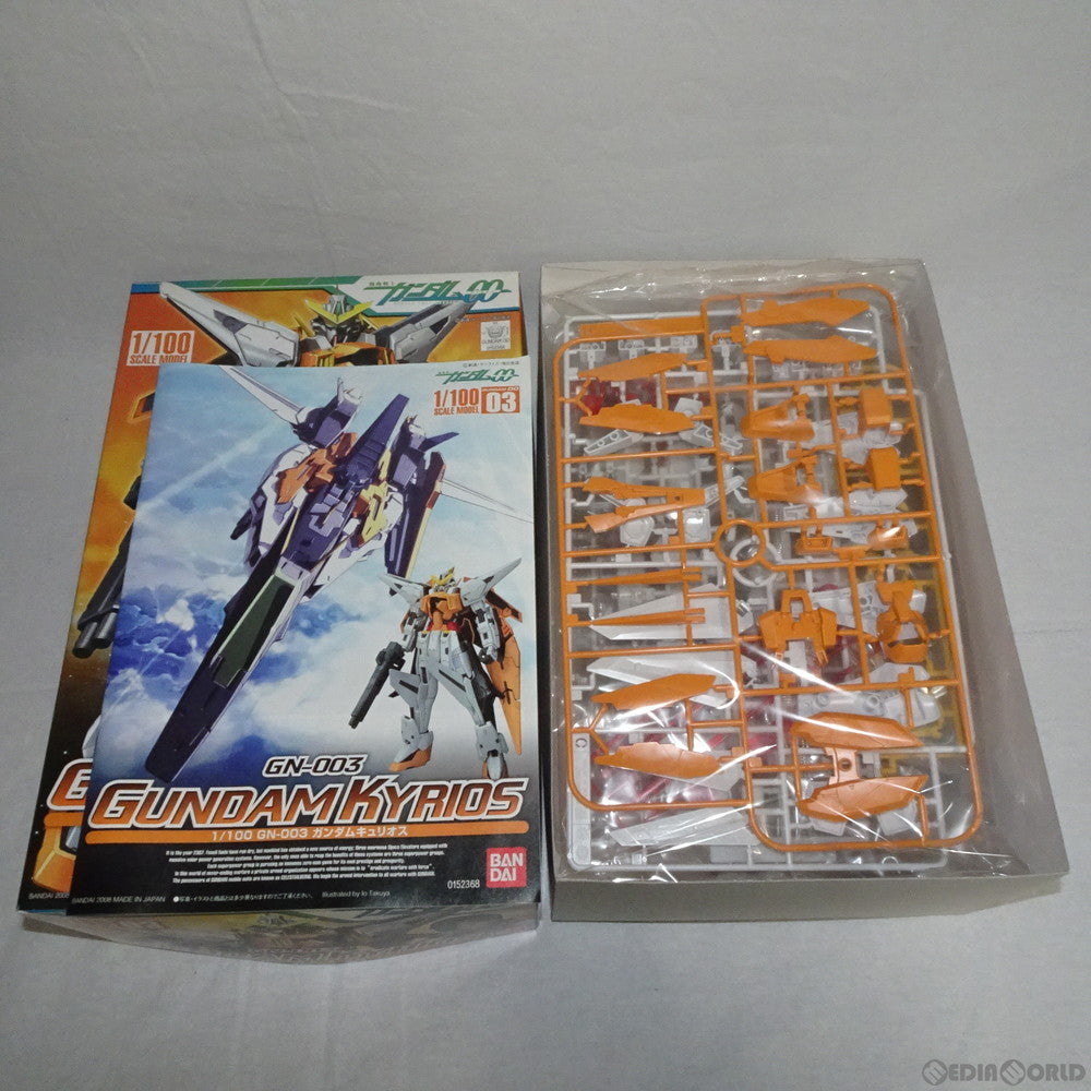 【中古即納】[PTM] 1/100 GN-003 ガンダムキュリオス 機動戦士ガンダム00(ダブルオー) プラモデル(0152368) バンダイ(20080110)
