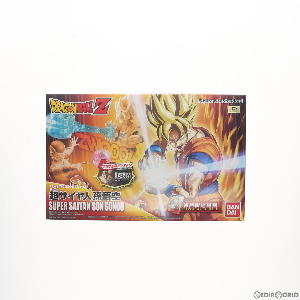 【中古即納】[PTM] 初回特典付属 Figure-rise Standard(フィギュアライズ スタンダード) 超サイヤ人 孫悟空(そんごくう) ドラゴンボールZ プラモデル バンダイ(20180627)