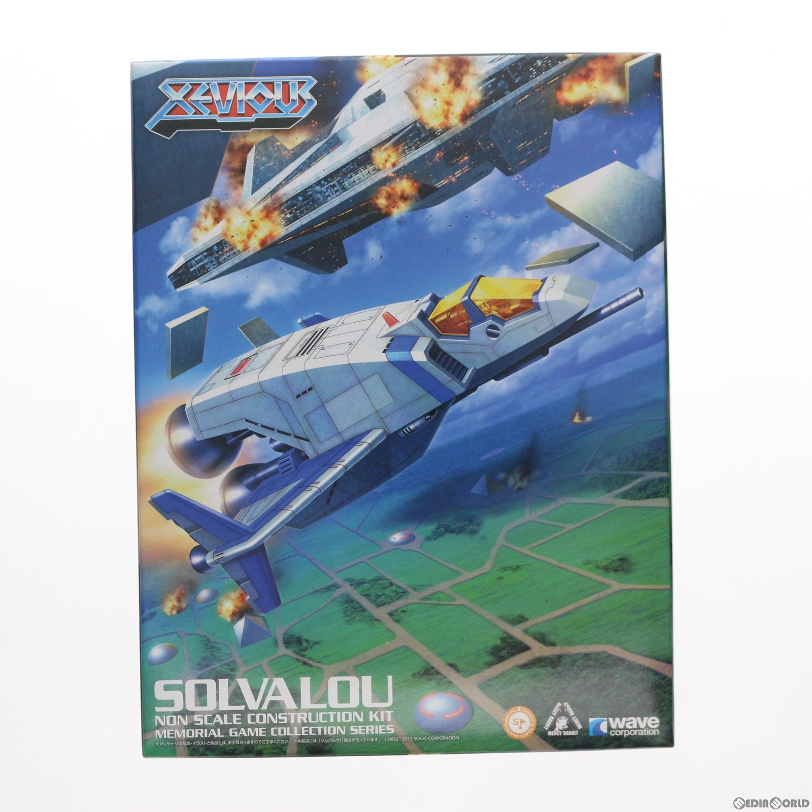 【中古即納】[PTM] ソルバルウ ゼビウス プラモデル(GM-022) ウェーブ(WAVE)(20130430)