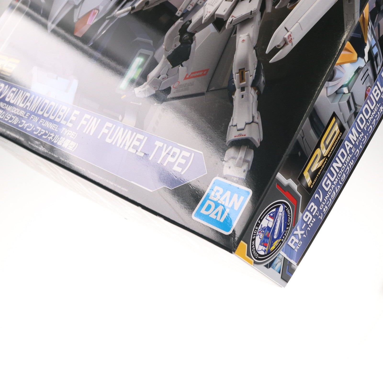 【中古即納】[PTM] GUNDAM SIDE-F限定 RG 1/144 νガンダム(ダブル・フィン・ファンネル装備型) 機動戦士ガンダム 逆襲のシャア プラモデル(5067466) バンダイスピリッツ(20241221)