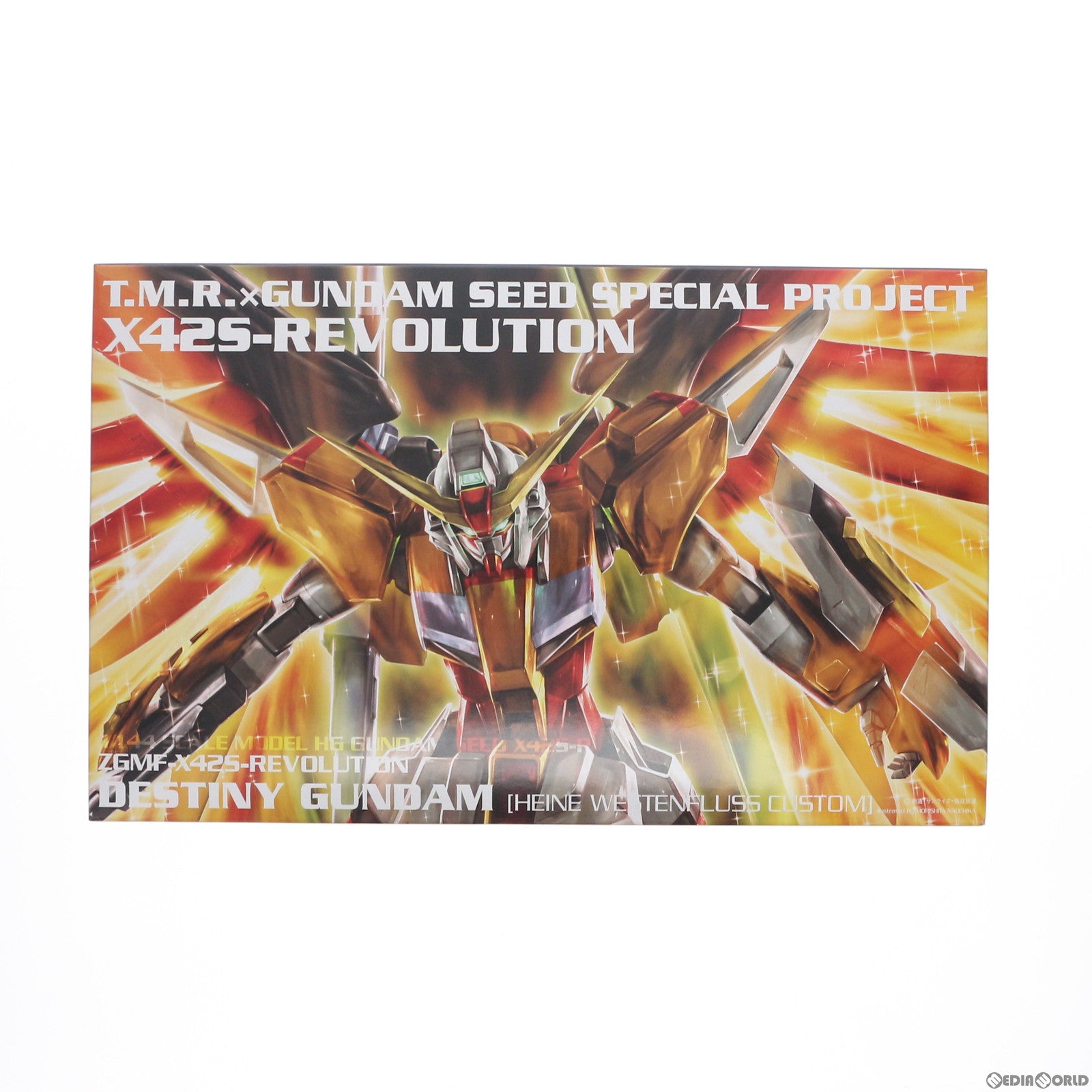 【中古即納】[PTM] 特典3種付属 T.M.Revolution「X42S-REVOLUTION」初回生産限定盤A(HG 1/144 ハイネ専用デスティニーガンダム付属) 機動戦士ガンダムSEED DESTINY(シード デスティニー) プラモデル CD(ESCL-3400) ソニー・ミュージックエンタテインメント(20100324)