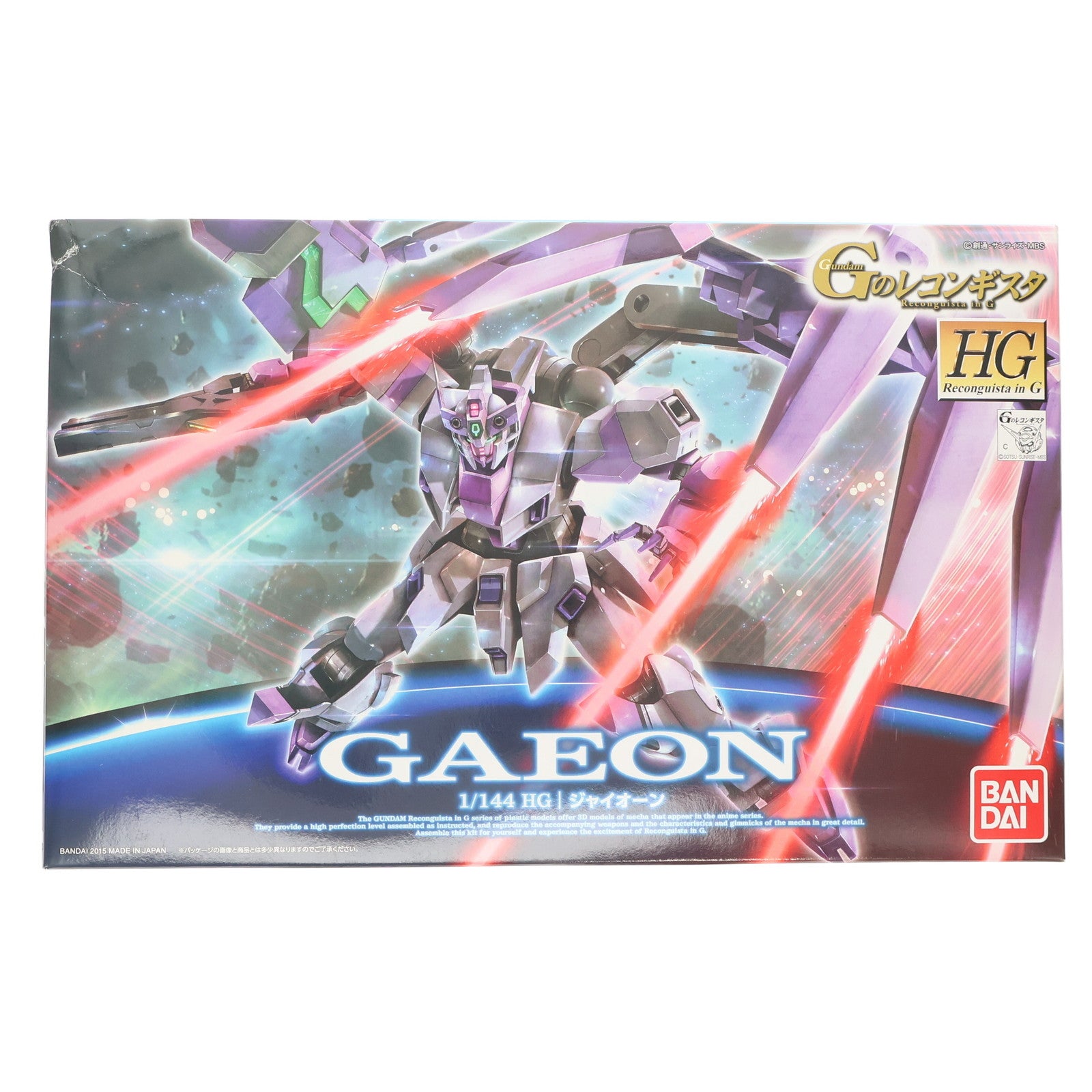 【中古即納】[PTM] HG 1/144 ジャイオーン ガンダム Gのレコンギスタ プラモデル(0194867) バンダイ(20150214)