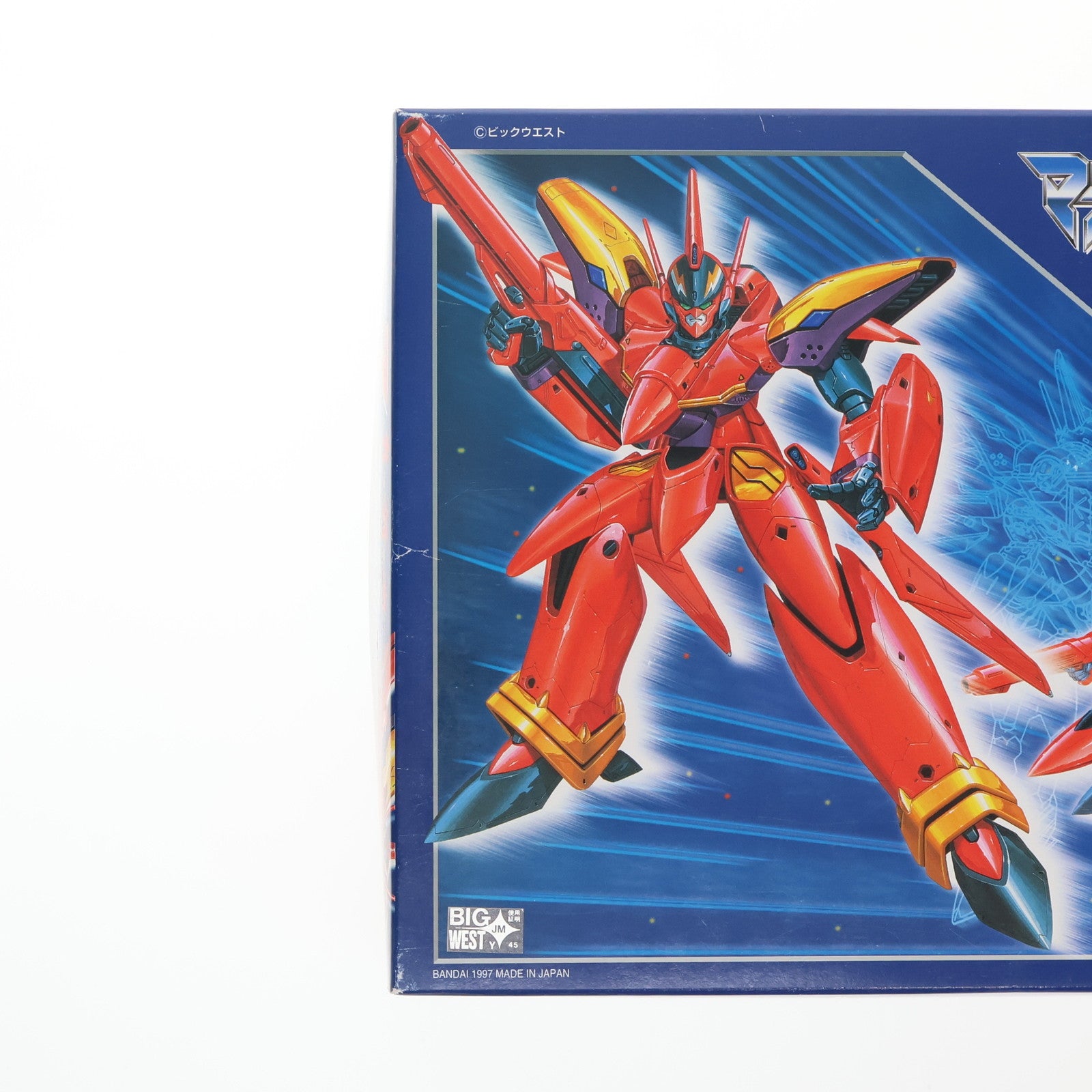 バンダイ 可変モデル VF19改 ファイアーバルキリー 通常版 メッキバージョン 中古即納】[PTM]1/100 VF-19改 ファイアーバルキリー メッキVer