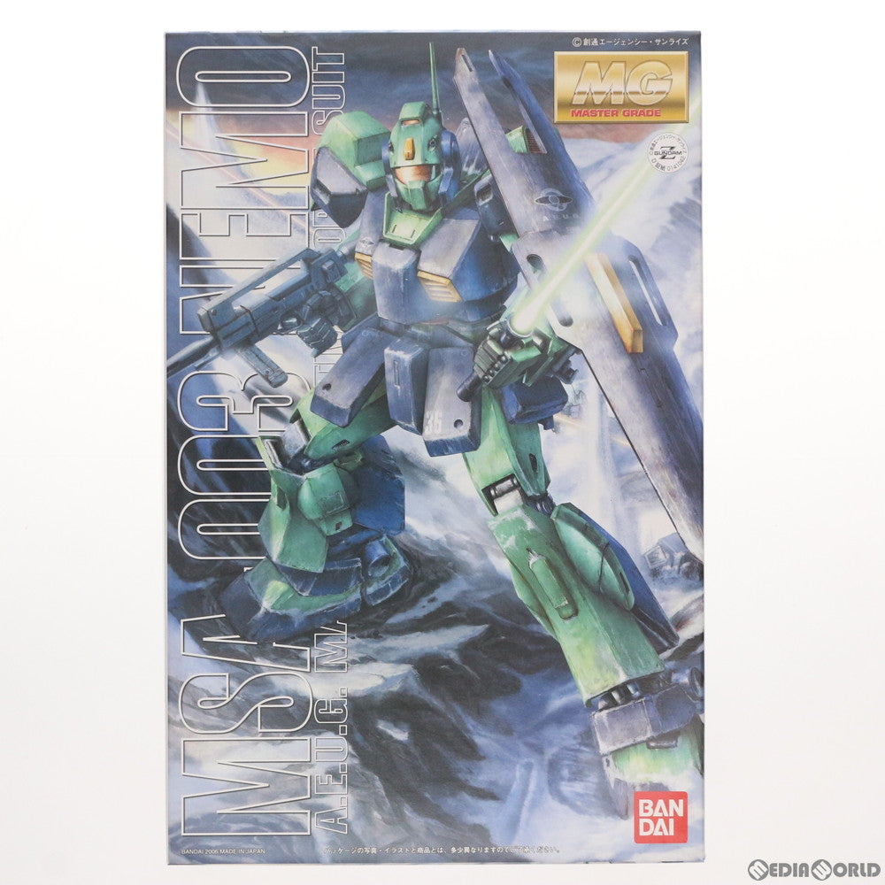 【中古即納】[PTM] MG 1/100 MSA-003 ネモ 機動戦士Zガンダム プラモデル バンダイ(20180427)