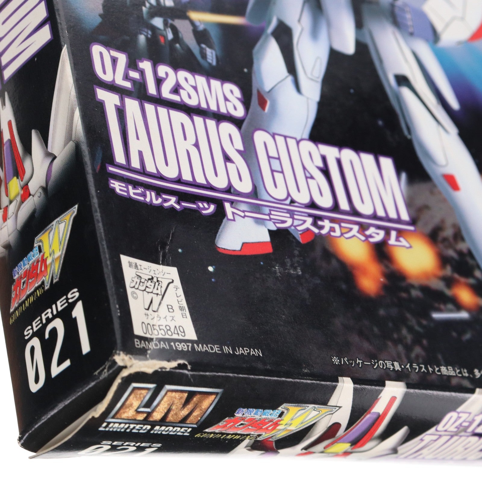 【中古即納】[PTM] 1/144 LM 0Z-12SMS トーラスカスタム 新機動戦記ガンダムW(ウイング) プラモデル(0055849) バンダイ(19991231)