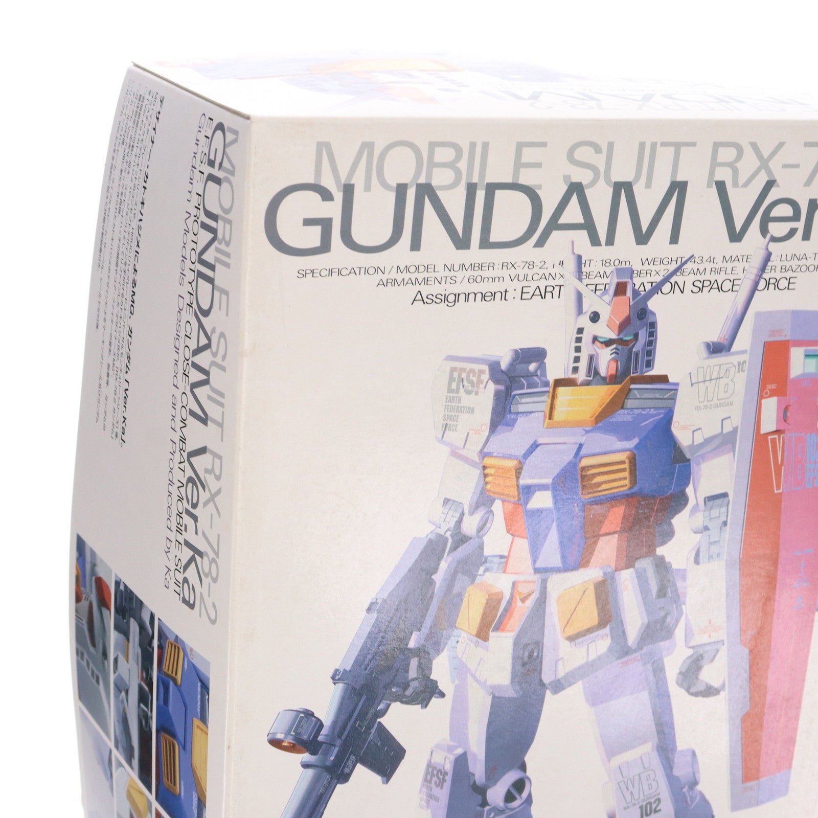 【中古即納】[PTM] MG 1/100 RX-78-2 ガンダム Ver.Ka 機動戦士ガンダム プラモデル(0114215) バンダイ(20210629)