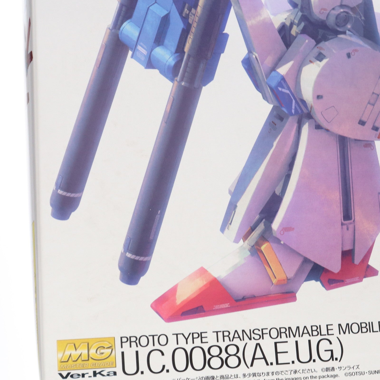 【中古即納】[PTM] MG 1/100 MSZ-010 ダブルゼータガンダム Ver.Ka 機動戦士ガンダムZZ(ダブルゼータ) プラモデル(0224519) バンダイ(20180330)