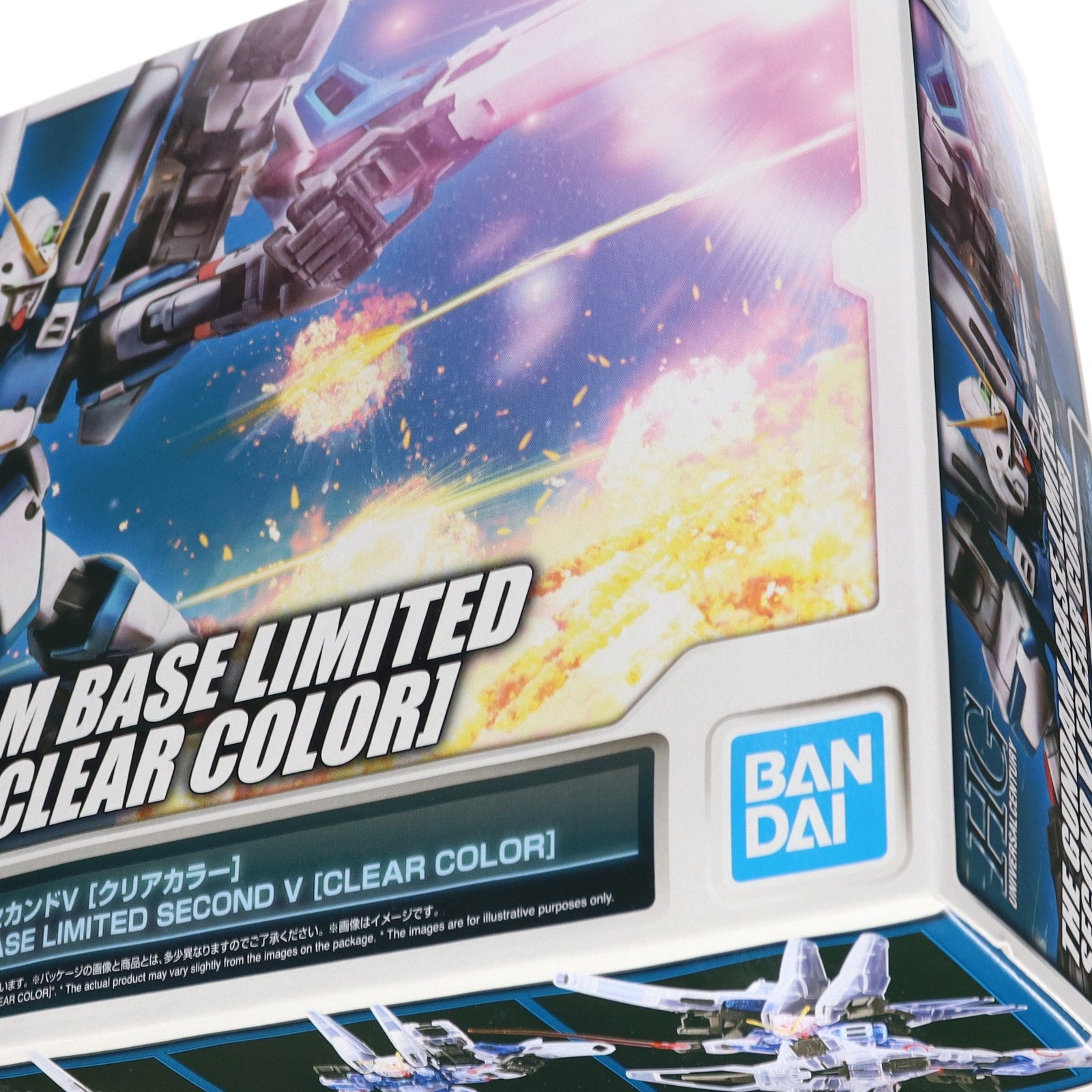 【中古即納】[PTM] ガンダムベース限定 HG 1/144 セカンドV(クリアカラー) 機動戦士Vガンダム プラモデル(5061050) バンダイスピリッツ(20201009)