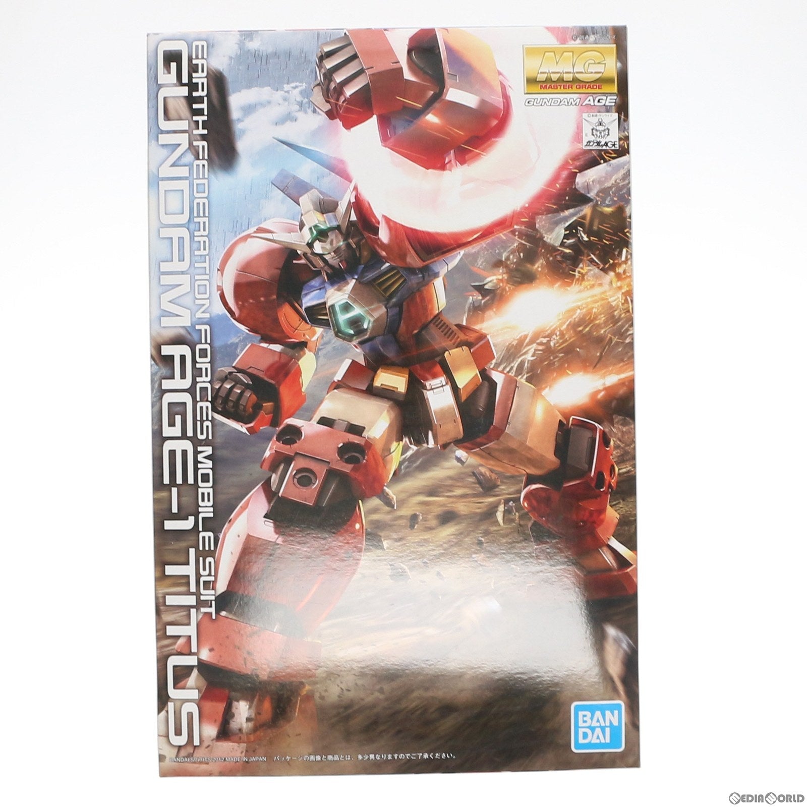 【中古即納】[PTM] 1/100 MG ガンダムAGE-1 タイタス 「機動戦士ガンダムAGE」 [5062884] プラモデル バンダイスピリッツ(20201015)
