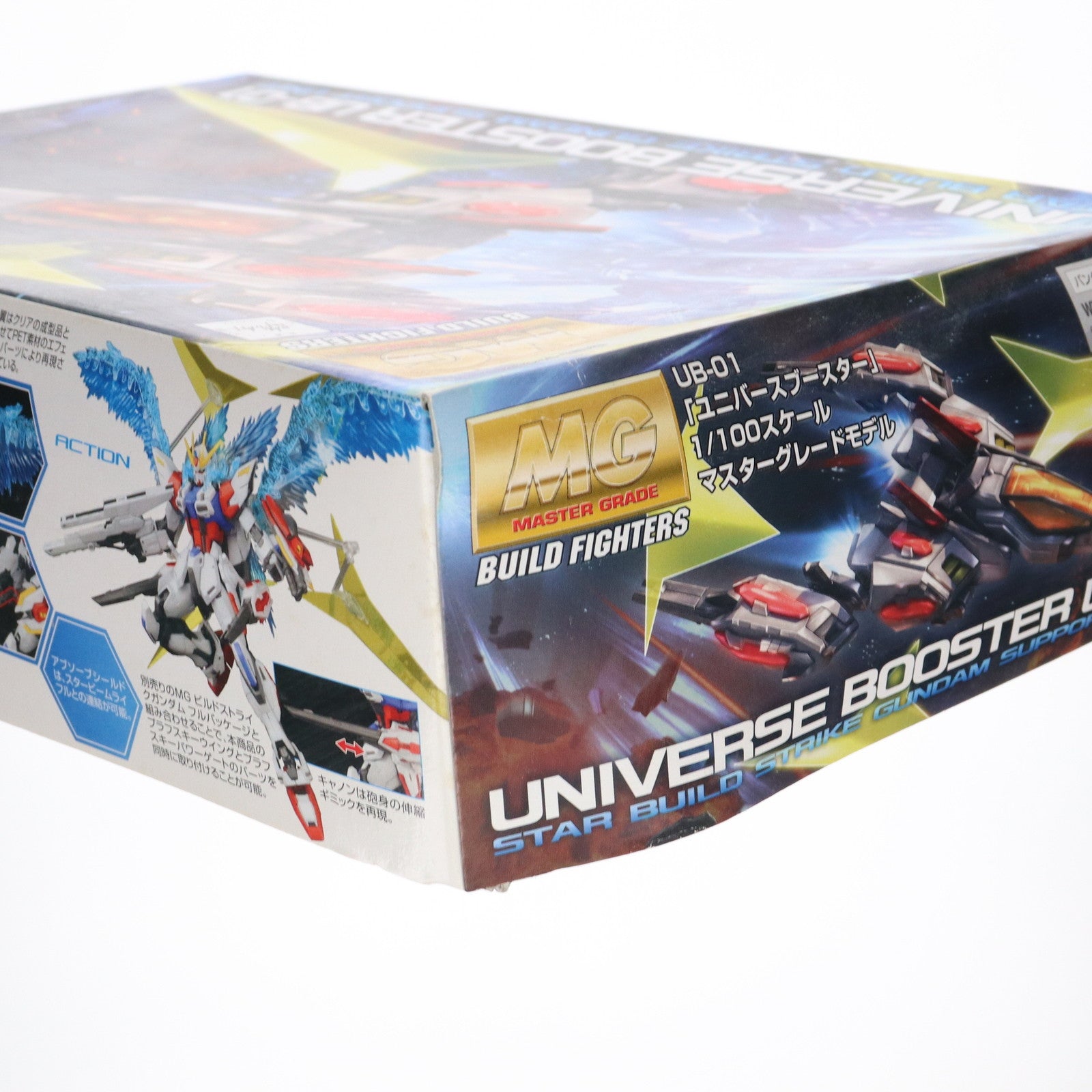 【中古即納】[PTM] MG 1/100 UB-01 ユニバースブースター ガンダムビルドファイターズ プラモデル(0186528) バンダイ(20140315)