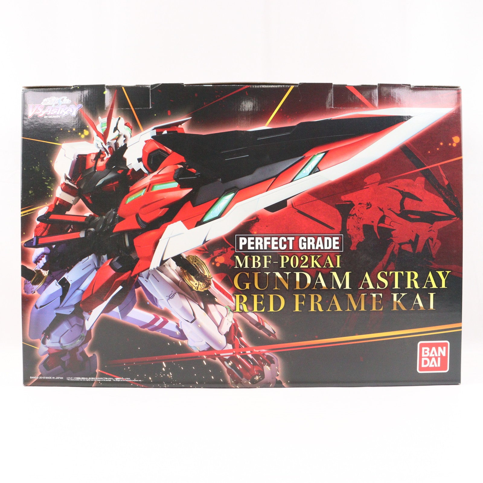 【中古即納】[PTM] プレミアムバンダイ限定 PG 1/60 MBF-P02KAI ガンダムアストレイ レッドフレーム改 機動戦士ガンダムSEED VS ASTRAY(シードヴァーサスアストレイ) プラモデル(0228335) バンダイ(20180630)