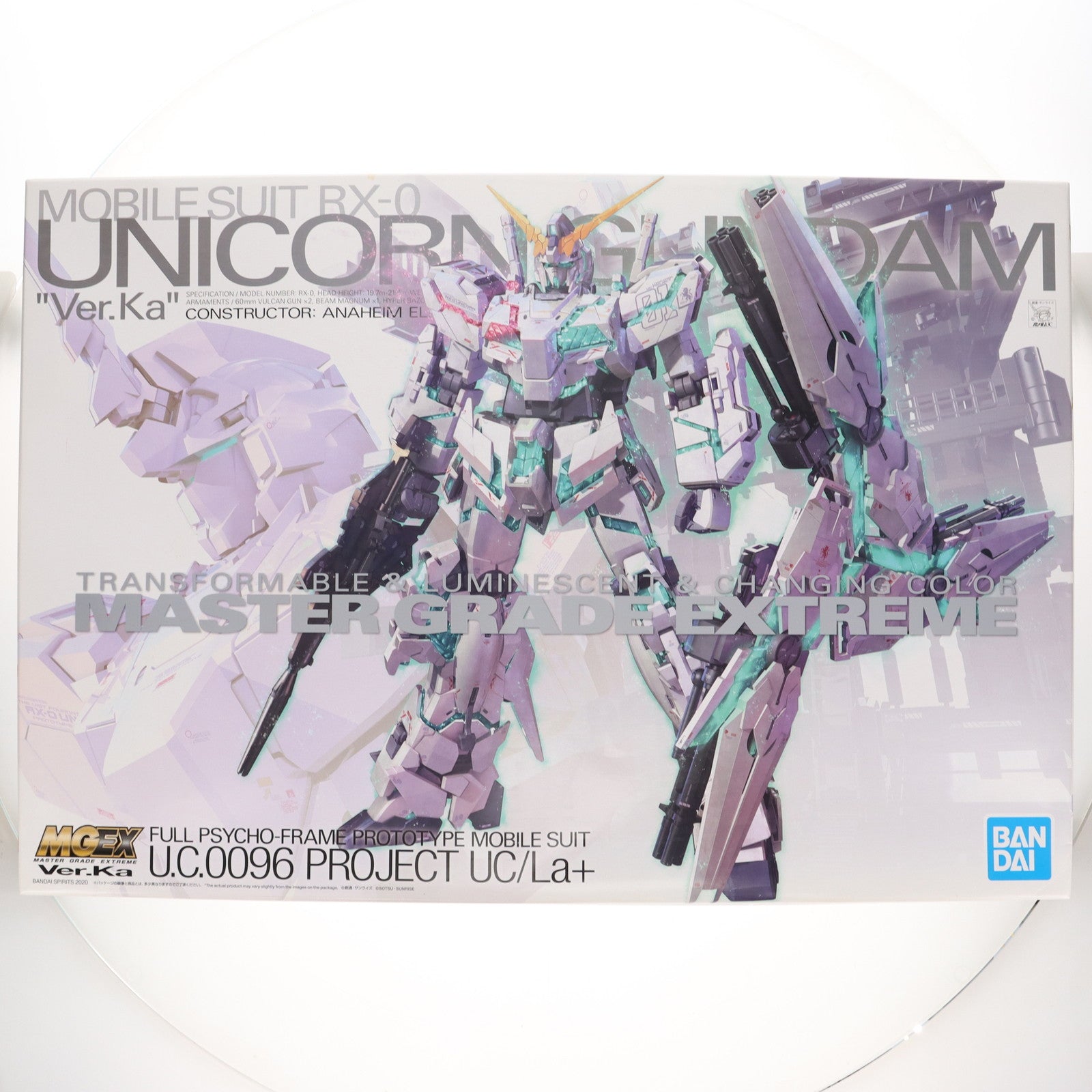 【中古即納】[PTM] (再販) MGEX 1/100 RX-0 ユニコーンガンダム Ver.Ka 機動戦士ガンダムUC(ユニコーン) プラモデル(5060277) バンダイスピリッツ(20241231)