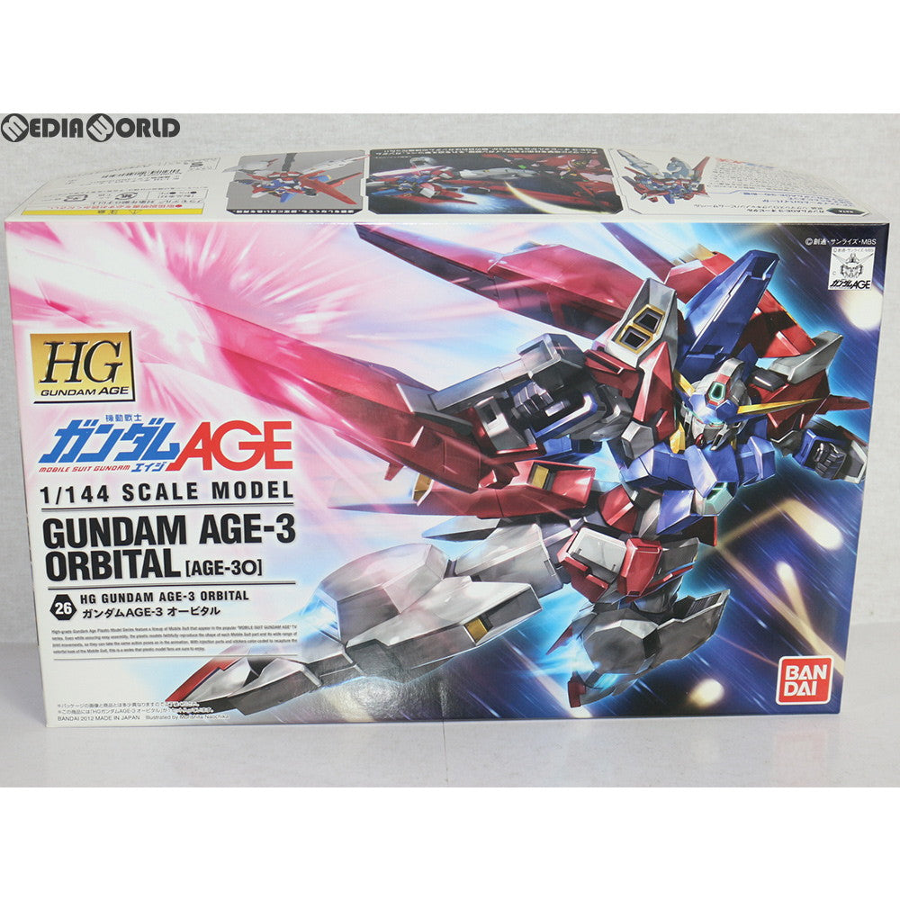 【中古即納】[PTM] HG 1/144 ガンダムAGE-3 オービタル 機動戦士ガンダムAGE(エイジ) プラモデル(0176941) バンダイ(20171129)