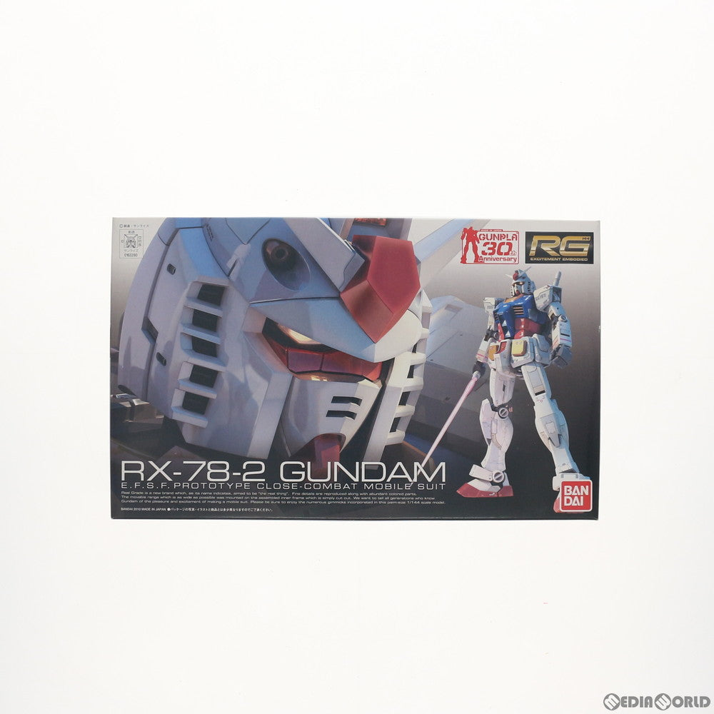 【中古即納】[PTM] (「ガンプラ30th」ロゴ有り) RG 1/144 RX-78-2 ガンダム 機動戦士ガンダム プラモデル バンダイ(20100724)