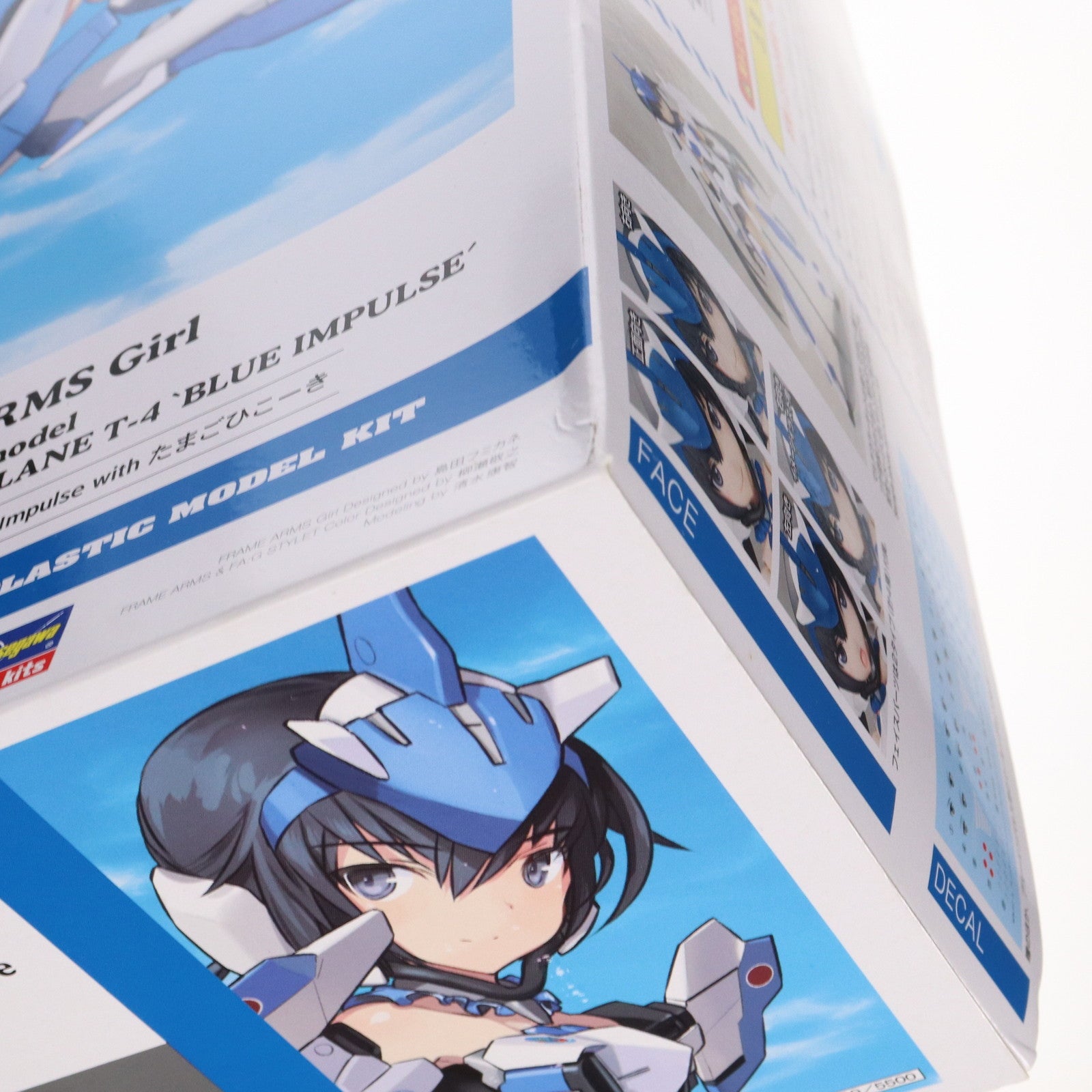 【中古即納】[PTM] コトブキヤショップ限定 フレームアームズ・ガール スティレット Blue Impulse with たまごひこーき プラモデル(FG010) コトブキヤ(20160229)