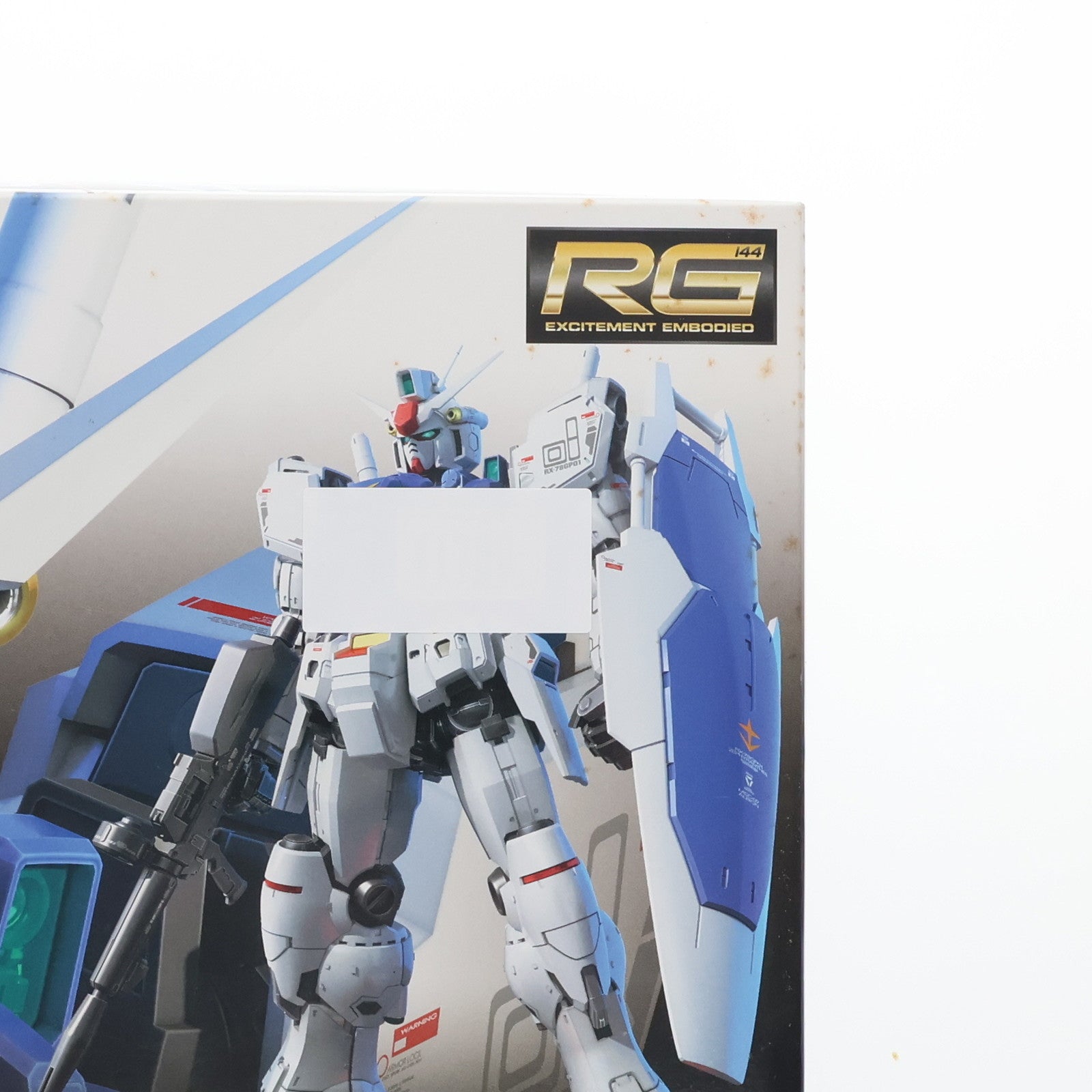 【中古即納】[PTM] RG 1/144 RX-78 GP-01 ガンダム試作1号機 ゼフィランサス 機動戦士ガンダム0083 STARDUST MEMORY(スターダストメモリー) プラモデル(0182654) バンダイ(20130731)