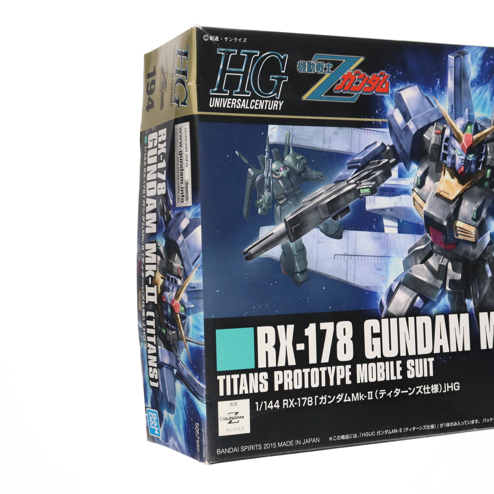 【中古即納】[PTM] (再々販) HGUC REVIVE 1/144 RX-178 ガンダムMk-II(ティターンズ仕様) 機動戦士Zガンダム プラモデル バンダイスピリッツ(20250212)