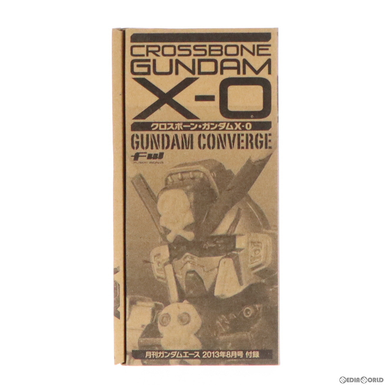 【中古即納】[PTM] (フィギュア単品) FW GUNDAM CONVERGE(ガンダムコンバージ) クロスボーン・ガンダム X-0 機動戦士クロスボーン・ガンダム ゴースト 月刊ガンダムエース 2013年8月号付録 完成品 フィギュア バンダイ/角川書店(20130626)