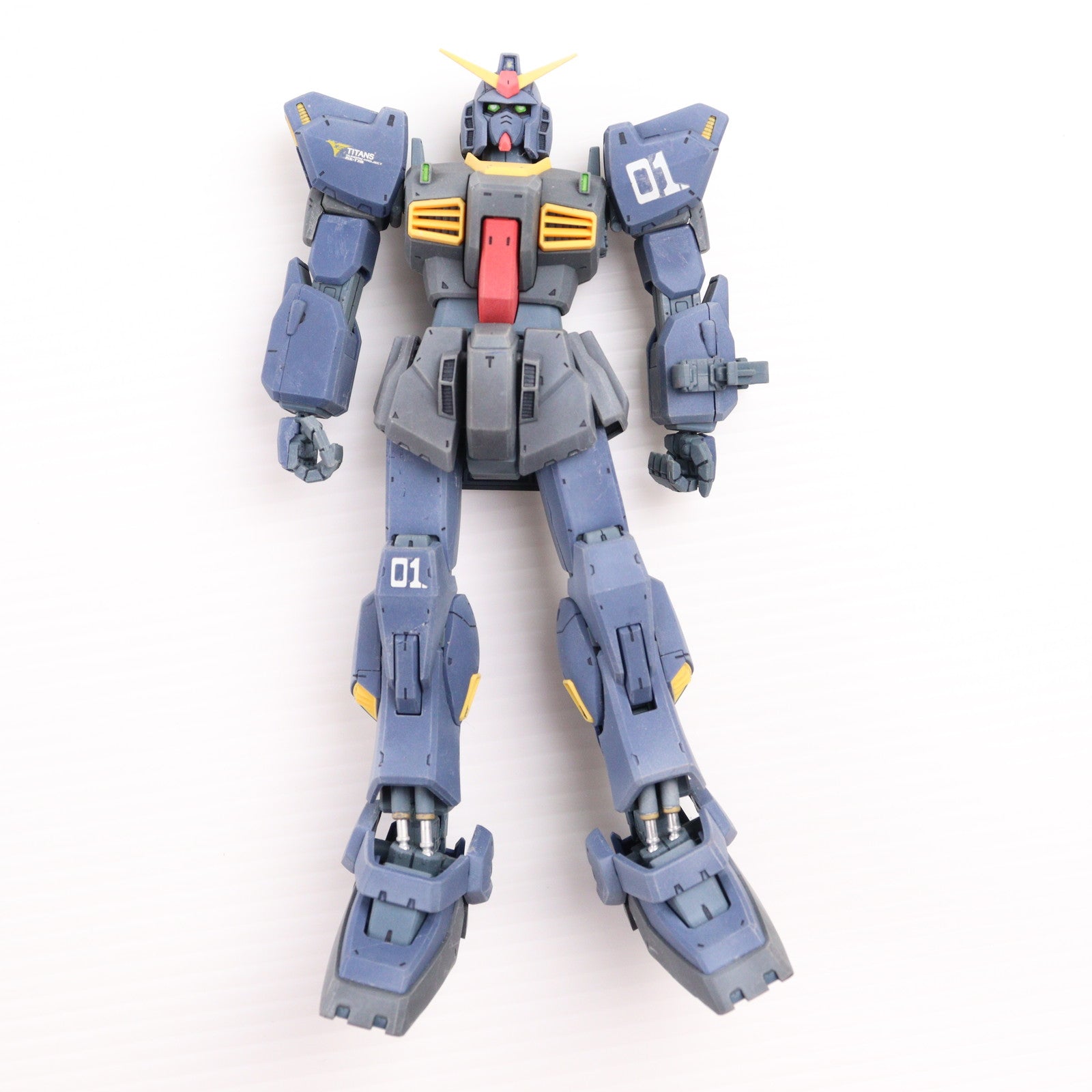 【中古即納】[PTM] MG 1/100 RX-178 ガンダムMk-II(ティターンズ仕様) 機動戦士Zガンダム プラモデル(0070068) バンダイ(20170218)