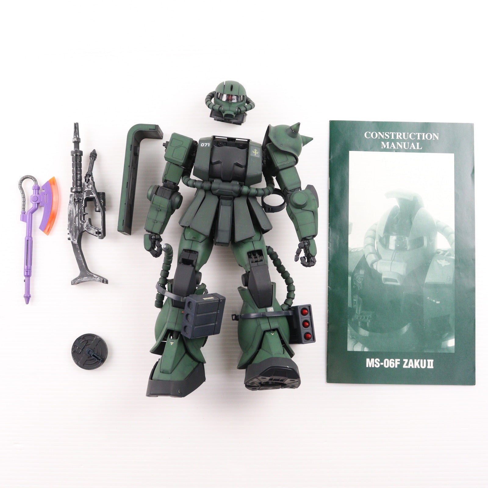 【中古即納】[PTM] PG 1/60 MS-06F 量産型ザクII 機動戦士ガンダム プラモデル(0072361) バンダイ(19990331)
