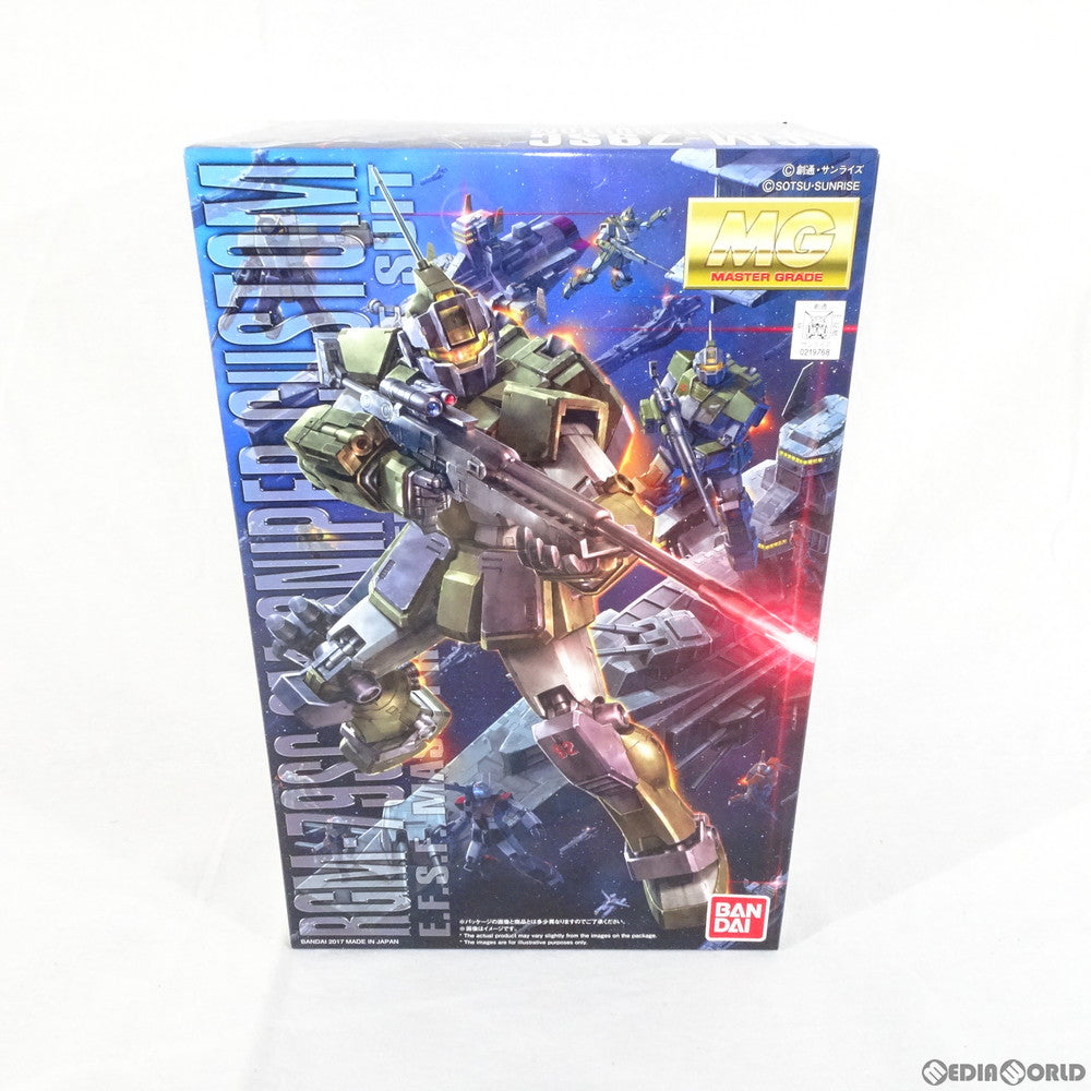 【中古即納】[PTM] MG 1/100 RGM-79SC ジム・スナイパーカスタム 機動戦士ガンダム MSV プラモデル(0219768) バンダイ(20171111)