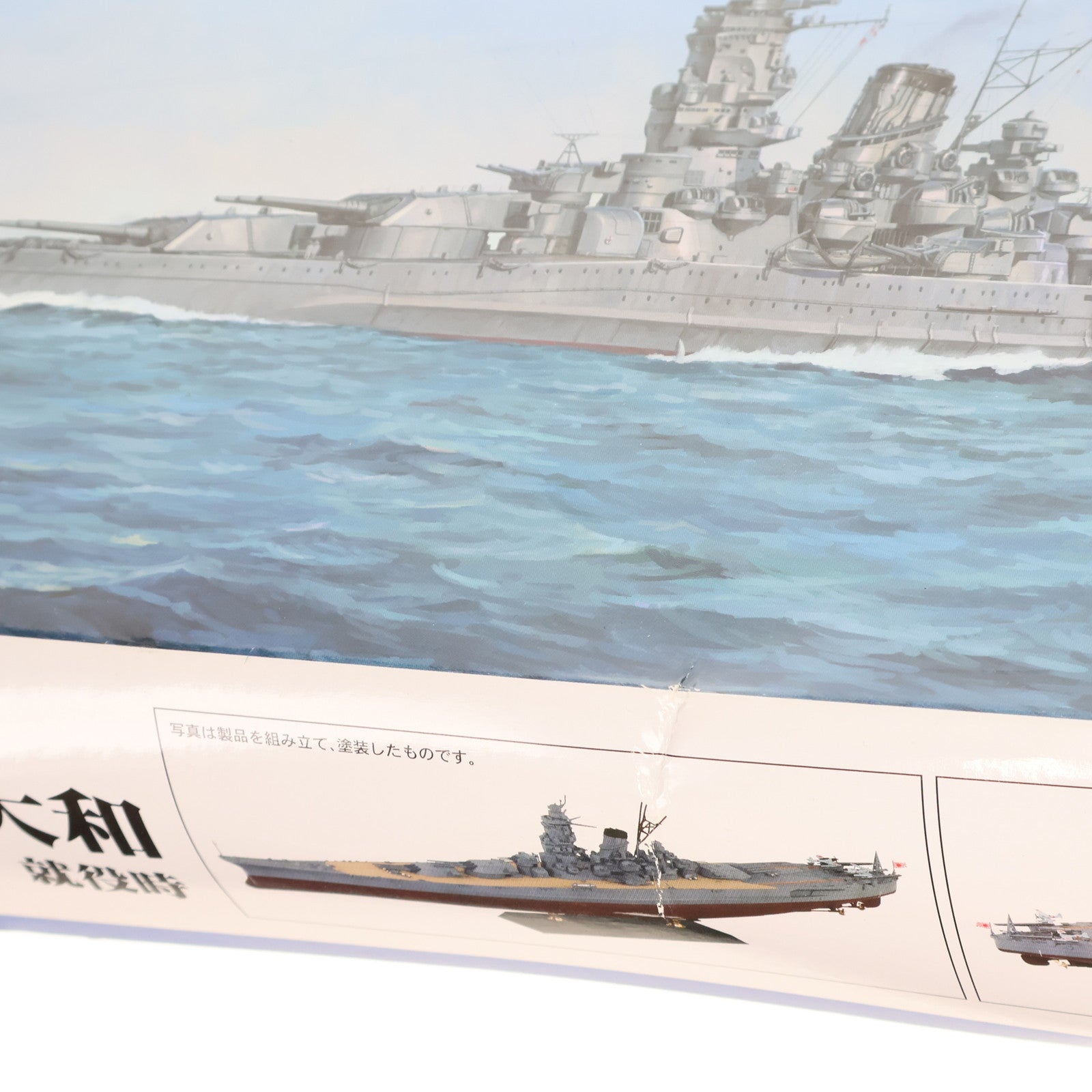 【中古即納】[PTM] スカイウェーブシリーズ 1/700 日本海軍 戦艦 大和 就役時 プラモデル(W215) ピットロード(20181221)