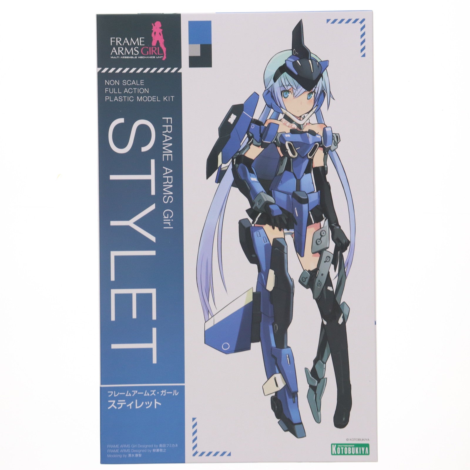 【中古即納】[PTM] コトブキヤショップ限定特典付属 フレームアームズ・ガール スティレット プラモデル(FG002) コトブキヤ(20151009)