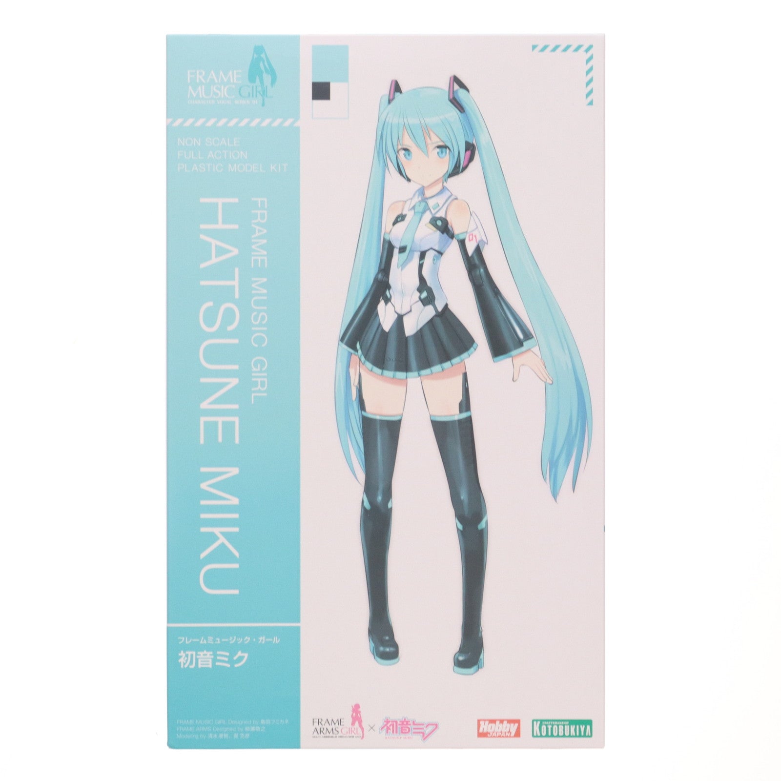 【中古即納】[PTM] コトブキヤショップ限定特典付属 フレームミュージック・ガール 初音ミク フレームアームズ・ガール VOCALOID(ボーカロイド) プラモデル(FG059) コトブキヤ(20200718)