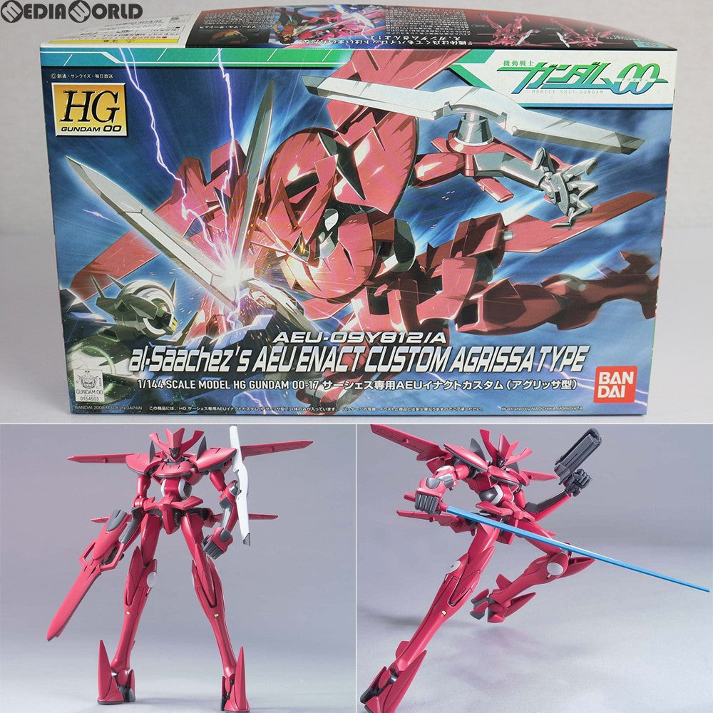 【中古即納】[PTM] HG 1/144 サーシェス専用AEUイナクトカスタム(アグリッサ型) 機動戦士ガンダム00(ダブルオー) プラモデル(0202305) バンダイ(20180526)