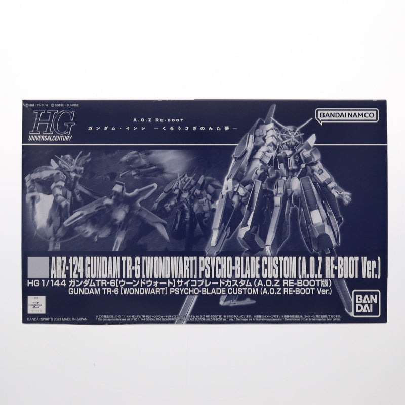 【中古即納】[PTM] プレミアムバンダイ限定 HG 1/144 RX-124 ガンダムTR-6[ウーンドウォート]サイコブレードカスタム(A.O.Z RE-BOOT版) 機動戦士Zガンダム外伝 A.O.Z RE-BOOT ガンダム・インレ-くろうさぎのみた夢- プラモデル(5064911) バンダイスピリッツ(20230119)