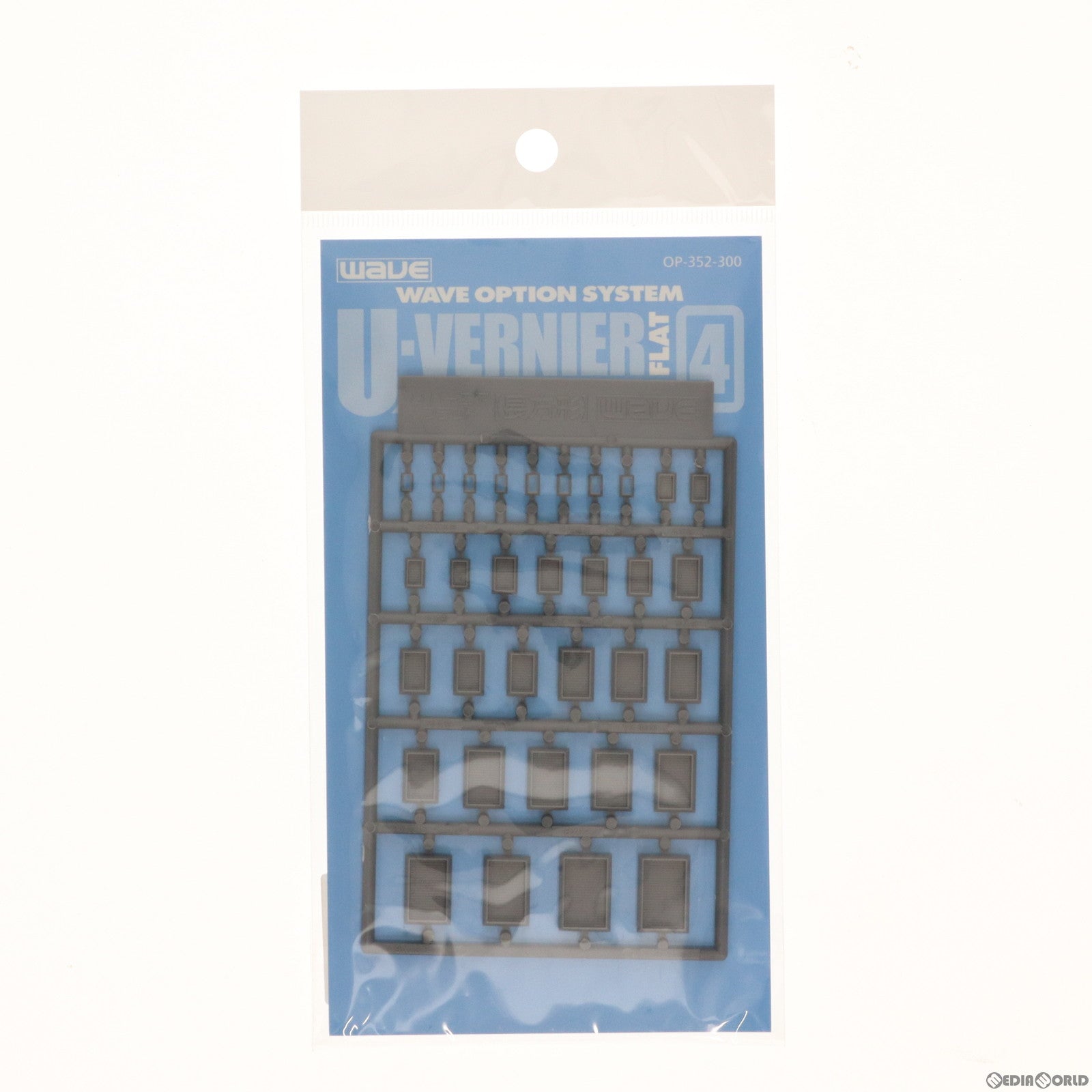 【中古即納】[PTM] U・バーニア フラット4 長方形 ウェーブ・オプションシステム プラモデル用アクセサリ(OP-352) ウェーブ(WAVE)(20130921)