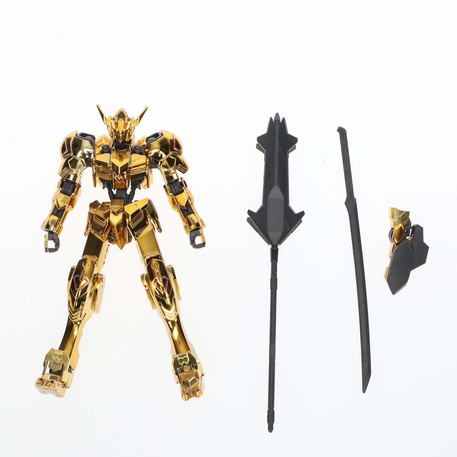 【中古即納】[PTM] HG 1/144 ASW-G-08 ガンダムバルバトス ゴールドメッキVer. 機動戦士ガンダム 鉄血のオルフェンズ 2016年鉄血のガンプラコンテスト応募者対象 特別特典当選品 プラモデル バンダイ(20160624)