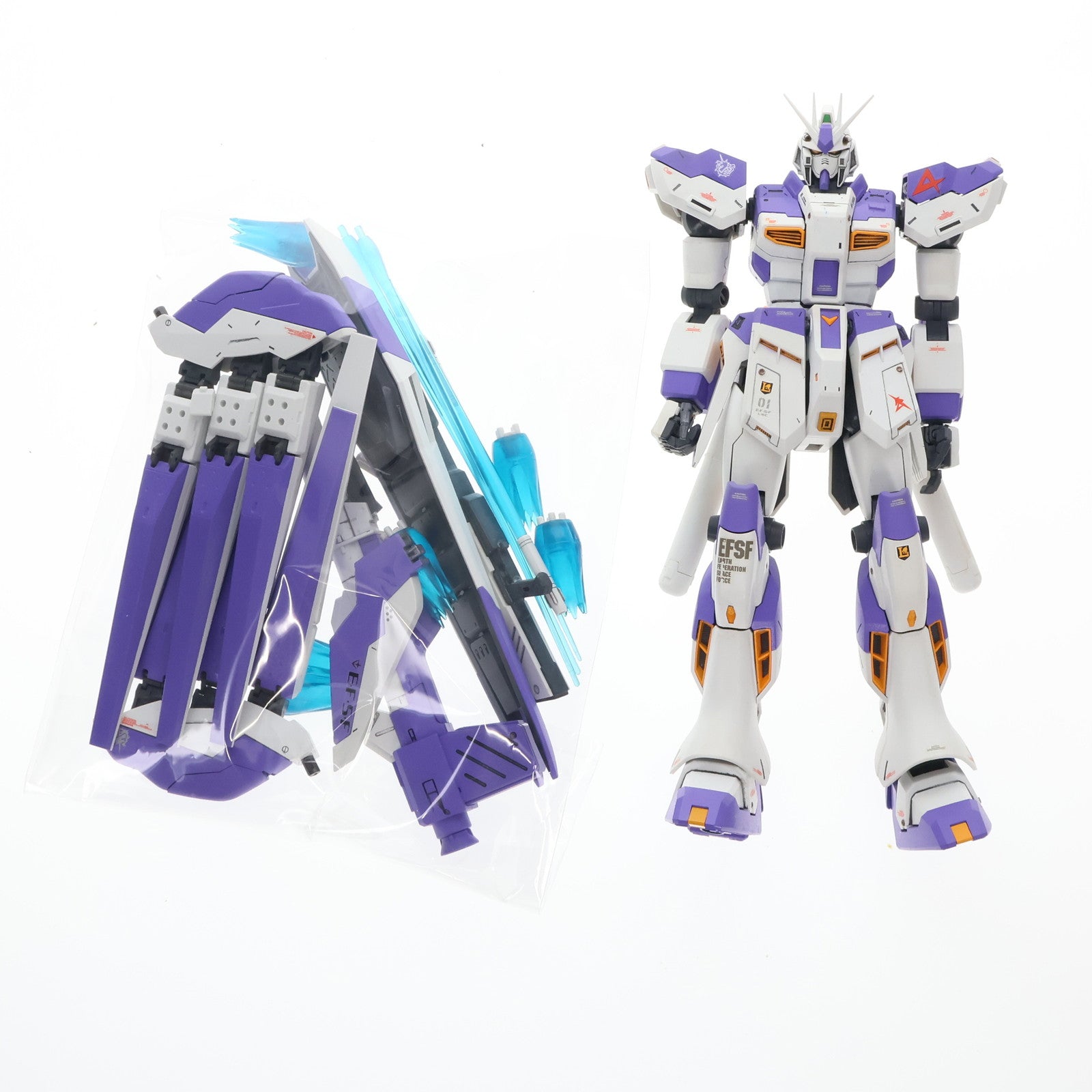 【中古即納】[PTM] MG 1/100 RX-93-ν2 Hi-νガンダム 機動戦士ガンダム 逆襲のシャア ベルトーチカ・チルドレン プラモデル(0148832) バンダイ(20170722)