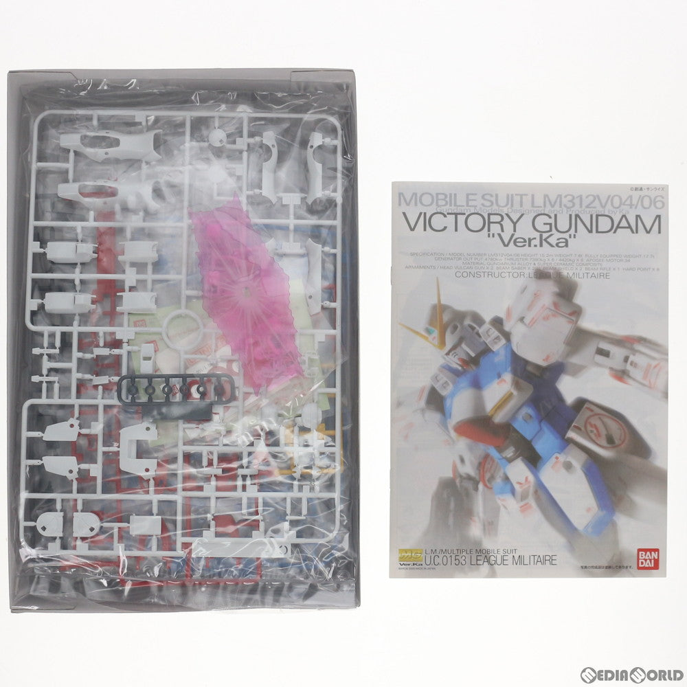 【中古即納】[PTM] MG 1/100 LM312V04 Vガンダム Ver.Ka(スペシャルクリア外装パーツ付) 機動戦士Vガンダム プラモデル(161410) バンダイ(20100825)