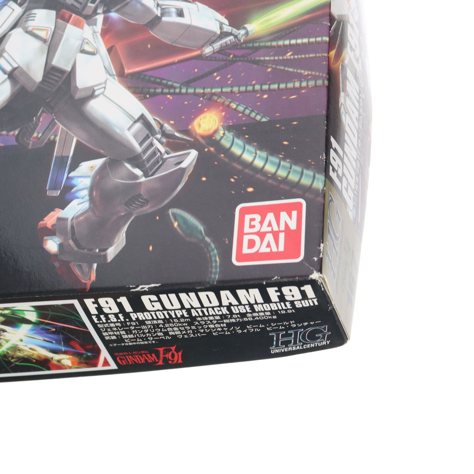 【中古即納】[PTM] HGUC 1/144 ガンダムF91 機動戦士ガンダムF91 プラモデル(0185142) バンダイ(20131231)