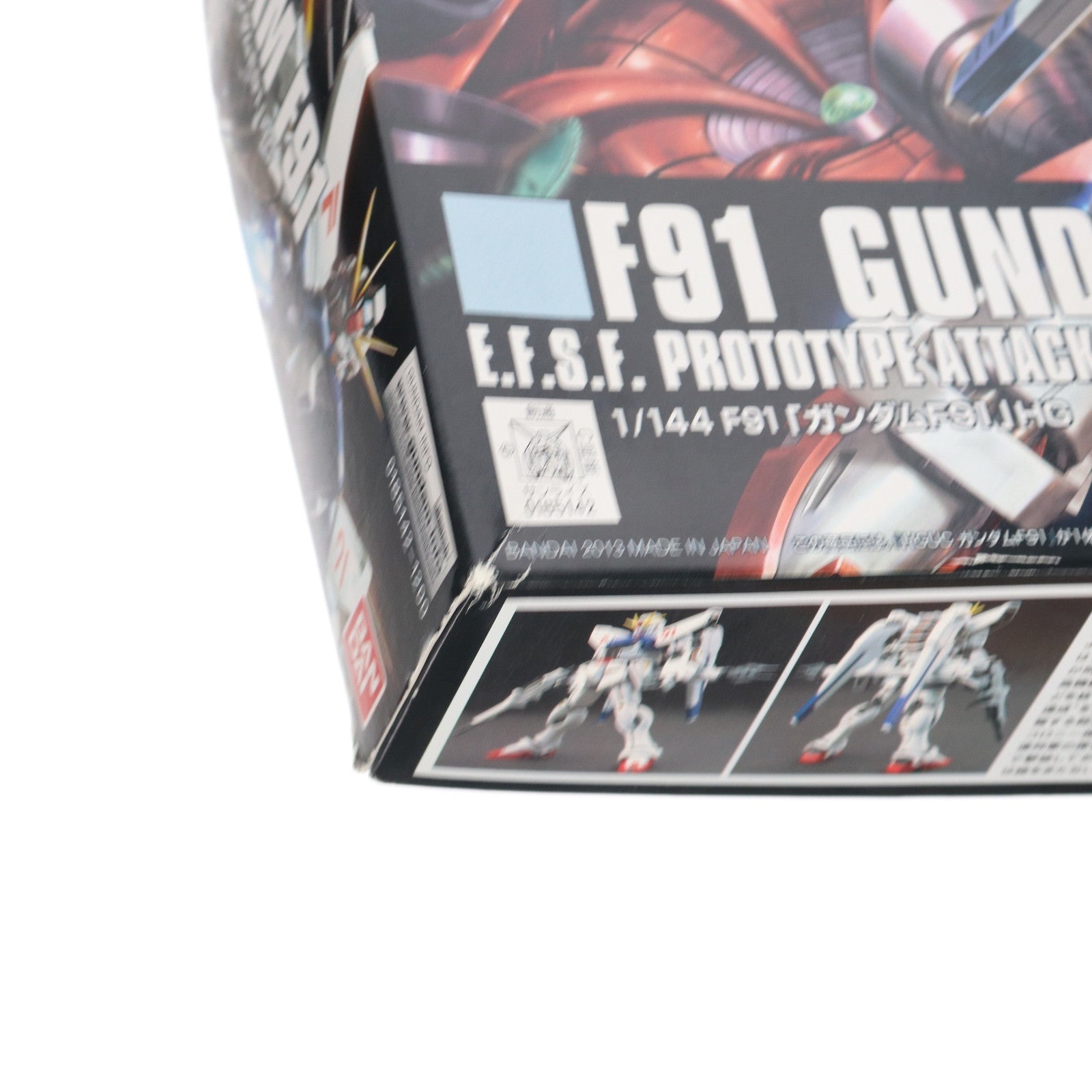 【中古即納】[PTM] HGUC 1/144 ガンダムF91 機動戦士ガンダムF91 プラモデル(0185142) バンダイ(20131231)