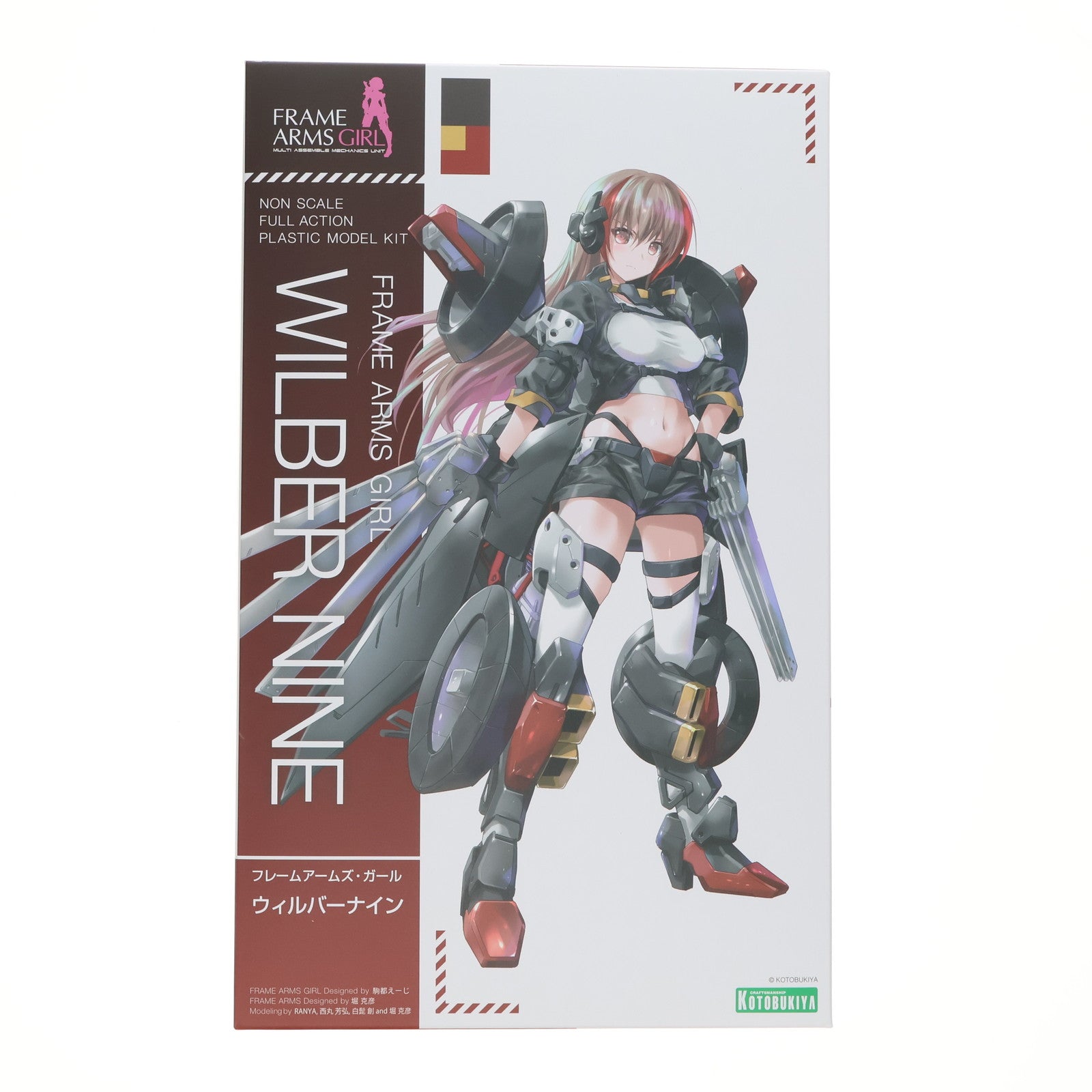 【中古即納】[PTM] コトブキヤショップ限定特典付属 フレームアームズ・ガール ウィルバーナイン プラモデル(FG114) コトブキヤ(20250530)