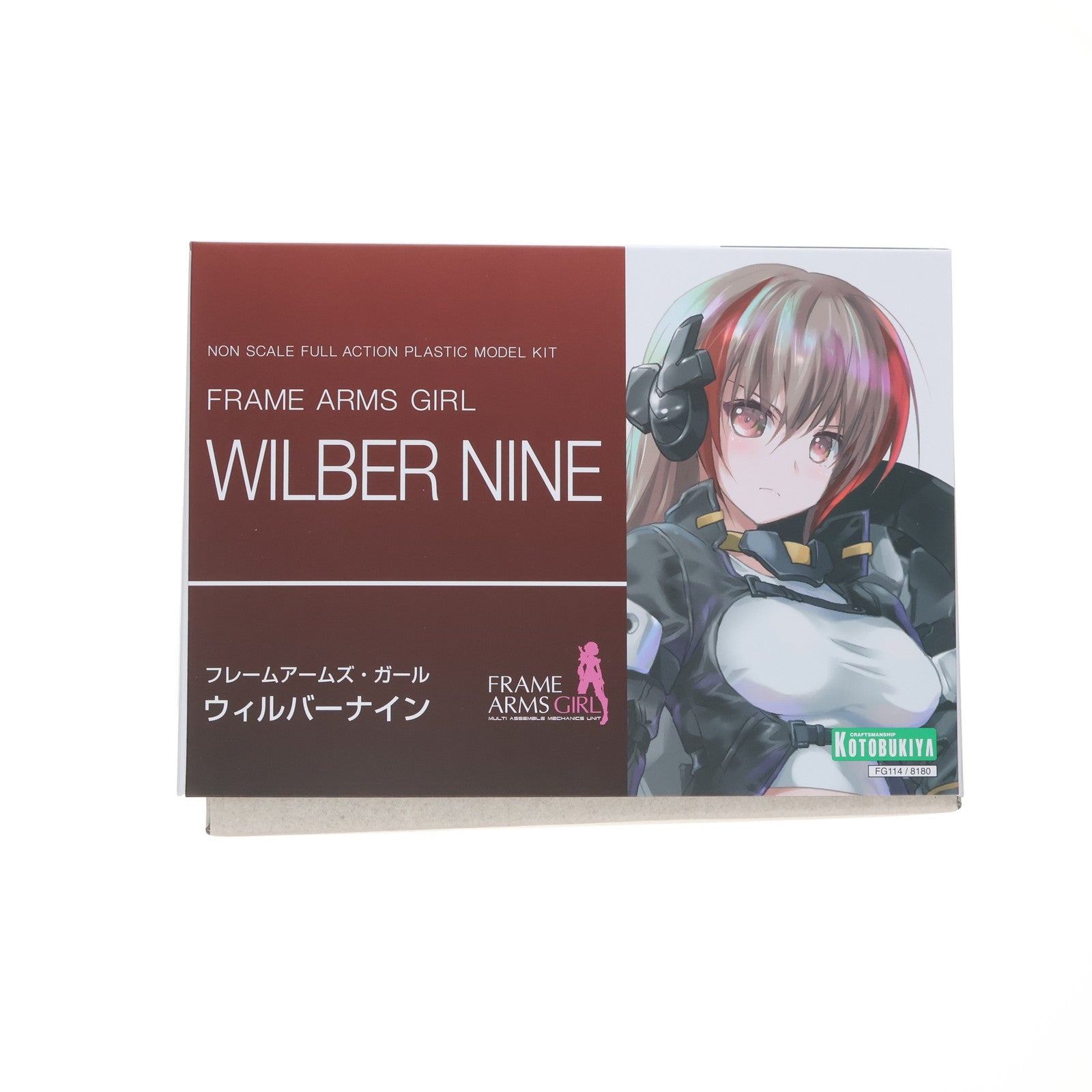 【中古即納】[PTM] コトブキヤショップ限定特典付属 フレームアームズ・ガール ウィルバーナイン プラモデル(FG114) コトブキヤ(20250530)