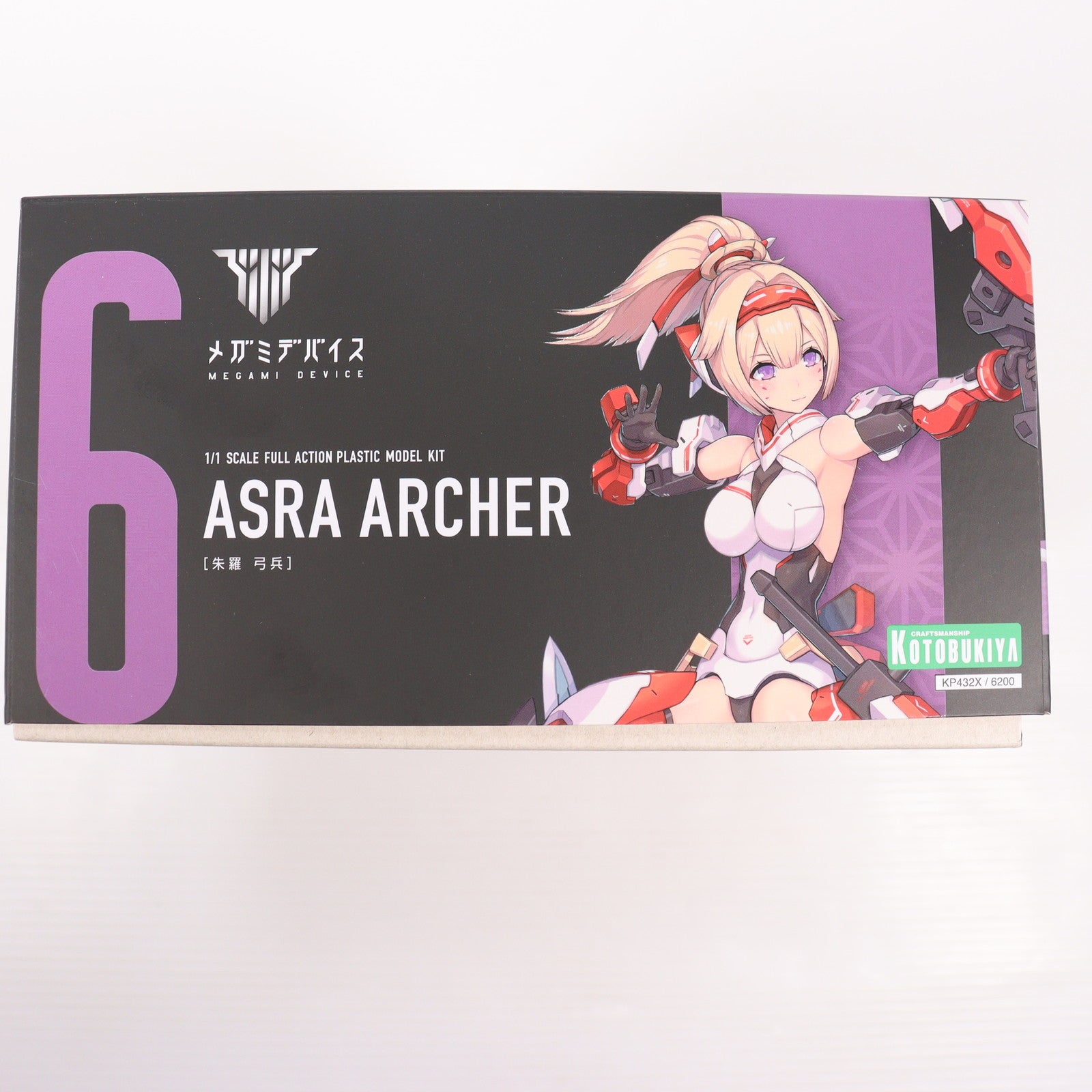 【中古即納】[PTM] (再々販) メガミデバイス 1/1 朱羅 弓兵(アスラ きゅうへい) プラモデル(KP432X) コトブキヤ(20241128)
