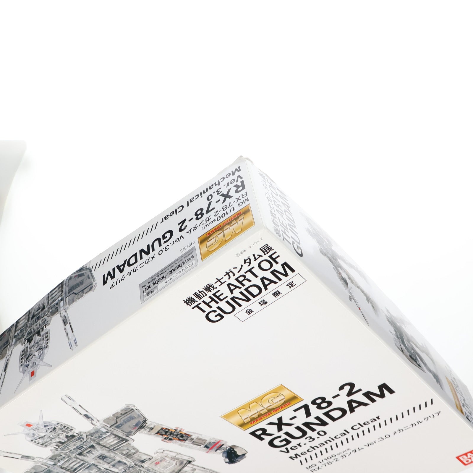 【中古即納】[PTM] 機動戦士ガンダム展限定 MG 1/100 RX-78-2 ガンダムVer.3.0 メカニカルクリア プラモデル(0192873) バンダイ(20140712)