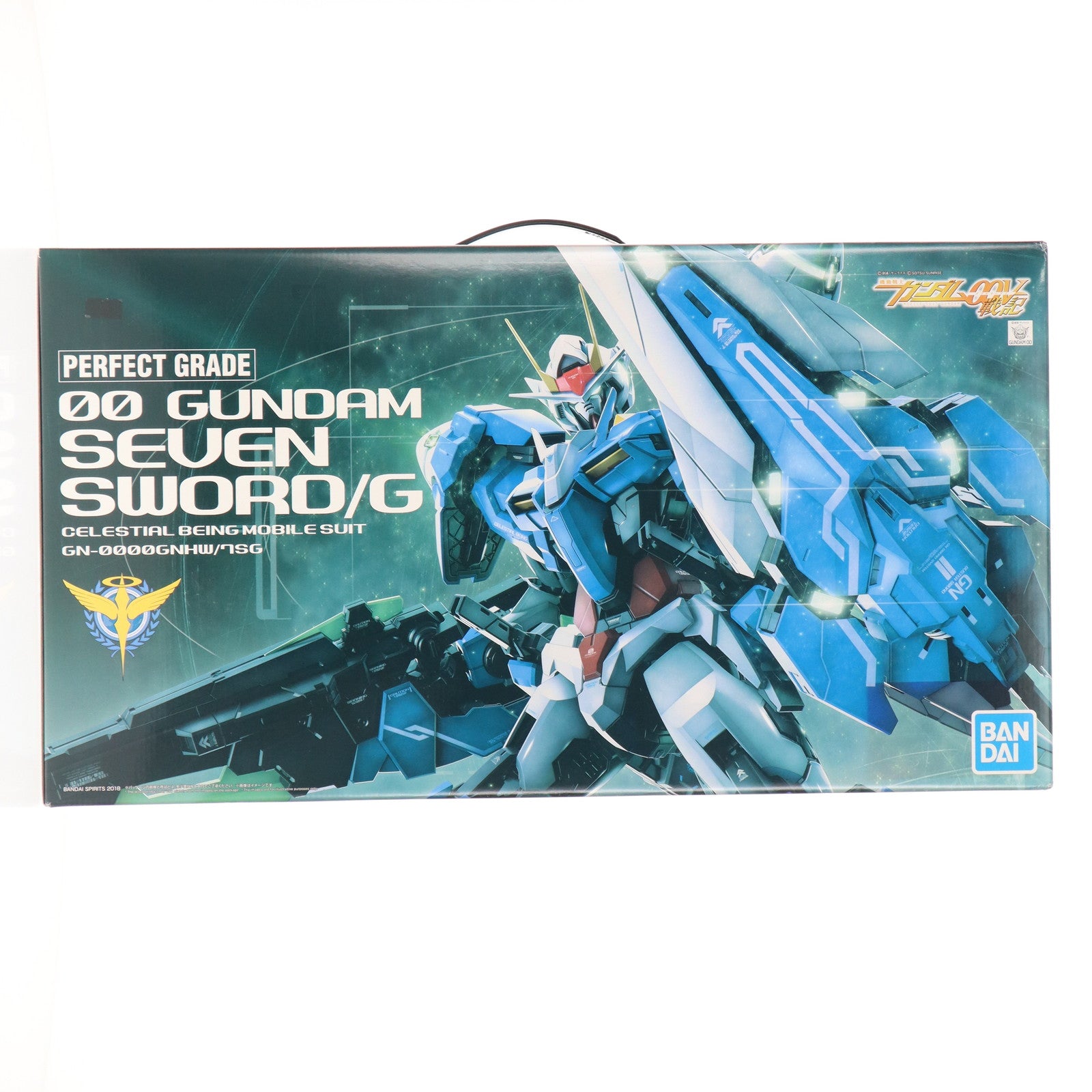 【中古即納】[PTM] PG 1/60 GN-0000GNHW/7SG ダブルオーガンダム セブンソード/G 機動戦士ガンダム00V戦記(ダブルオーブイセンキ) プラモデル(5055582) バンダイスピリッツ(20220831)