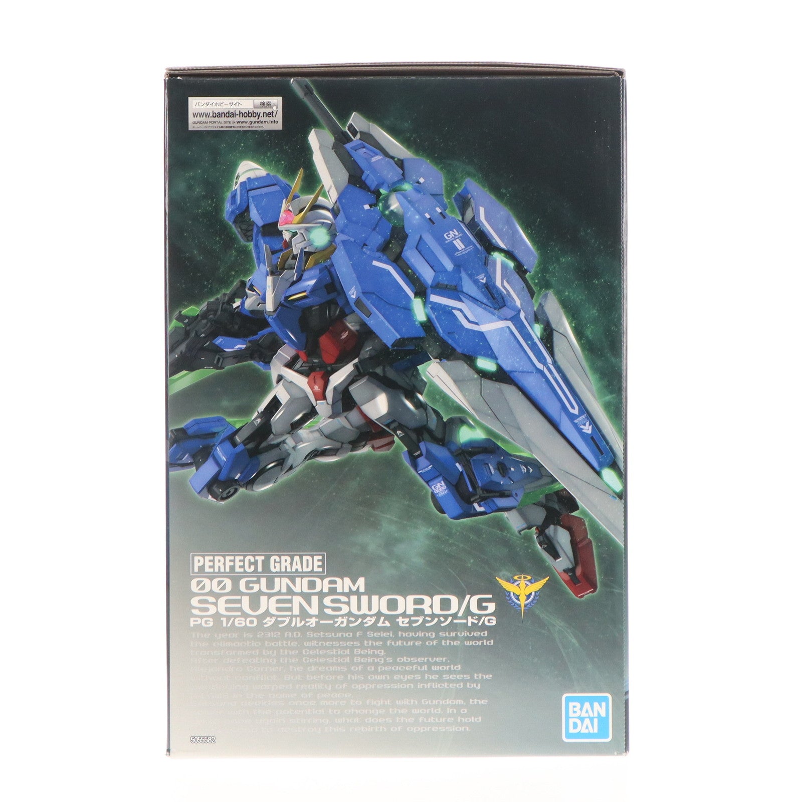 【中古即納】[PTM] PG 1/60 GN-0000GNHW/7SG ダブルオーガンダム セブンソード/G 機動戦士ガンダム00V戦記(ダブルオーブイセンキ) プラモデル(5055582) バンダイスピリッツ(20220831)