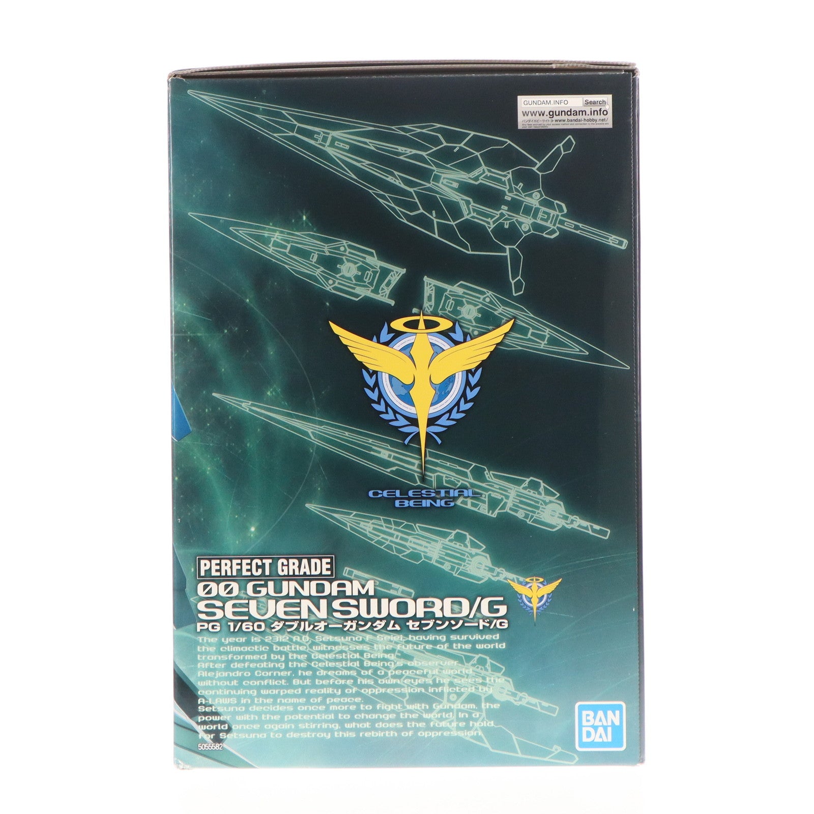 【中古即納】[PTM] PG 1/60 GN-0000GNHW/7SG ダブルオーガンダム セブンソード/G 機動戦士ガンダム00V戦記(ダブルオーブイセンキ) プラモデル(5055582) バンダイスピリッツ(20220831)