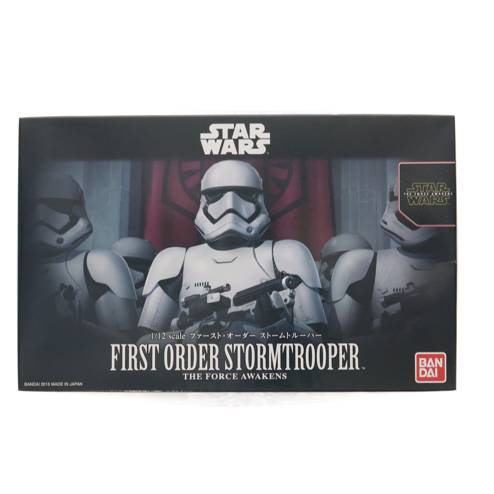 【中古即納】[PTM] 1/12 ファースト・オーダー ストームトルーパー STAR WARS(スター・ウォーズ) エピソード7/フォースの覚醒 プラモデル バンダイ(20151127)