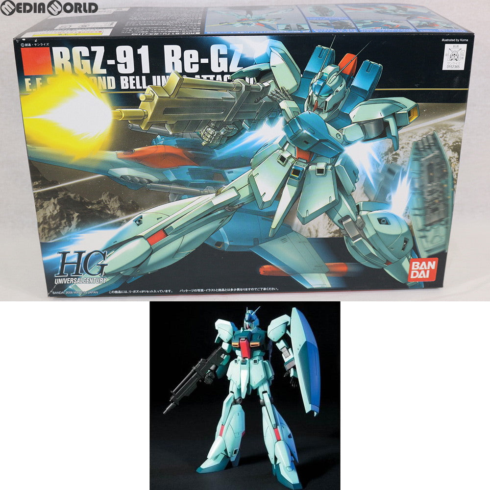 【中古即納】[PTM] HGUC 1/144 RGZ-91 リ・ガズィ 機動戦士ガンダム 逆襲のシャア プラモデル(0152365) バンダイ(20161001)