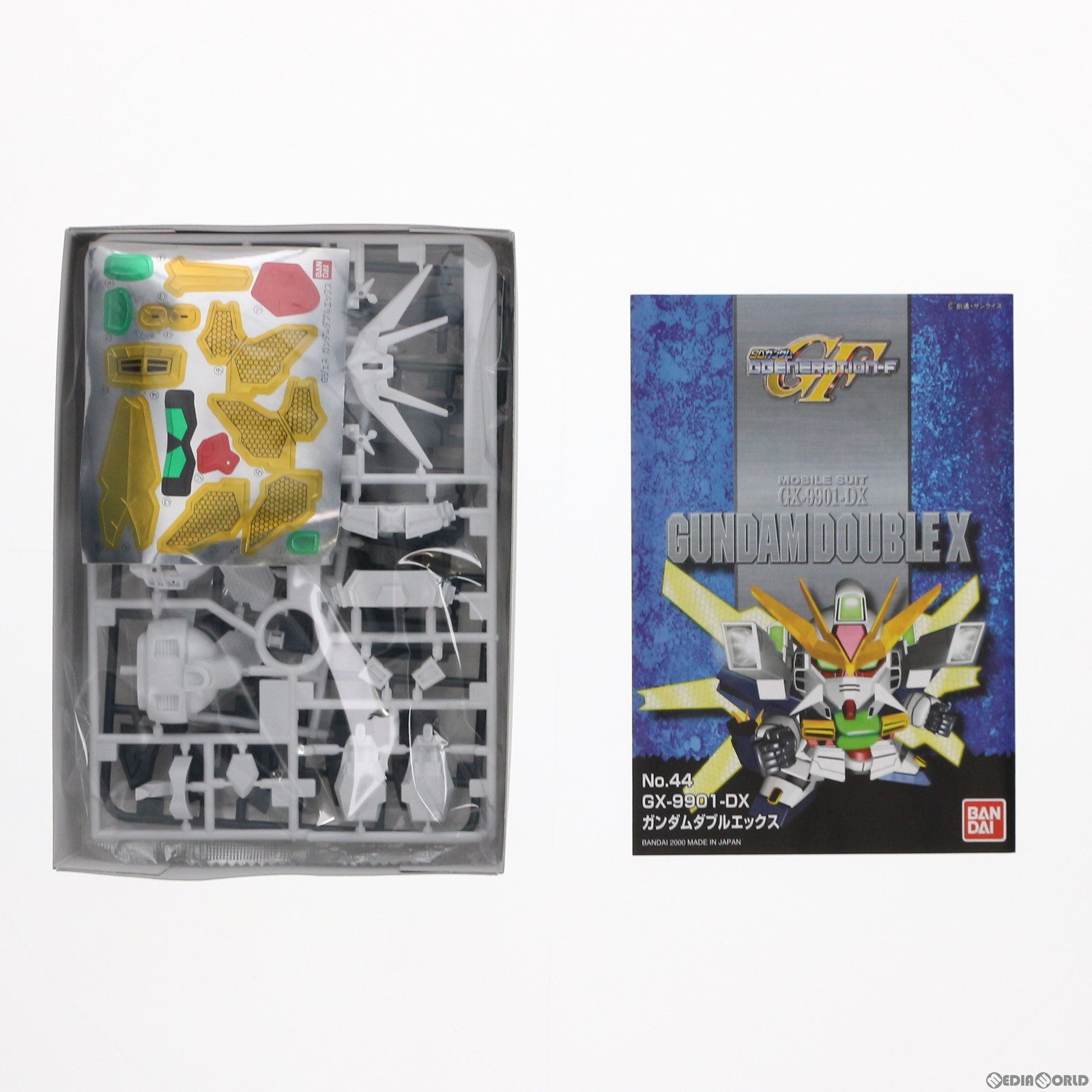 【中古即納】[PTM] SDガンダム BB戦士 44 ガンダムダブルエックス SDガンダム G-GENERATION-F プラモデル(5060804) バンダイスピリッツ(20200731)