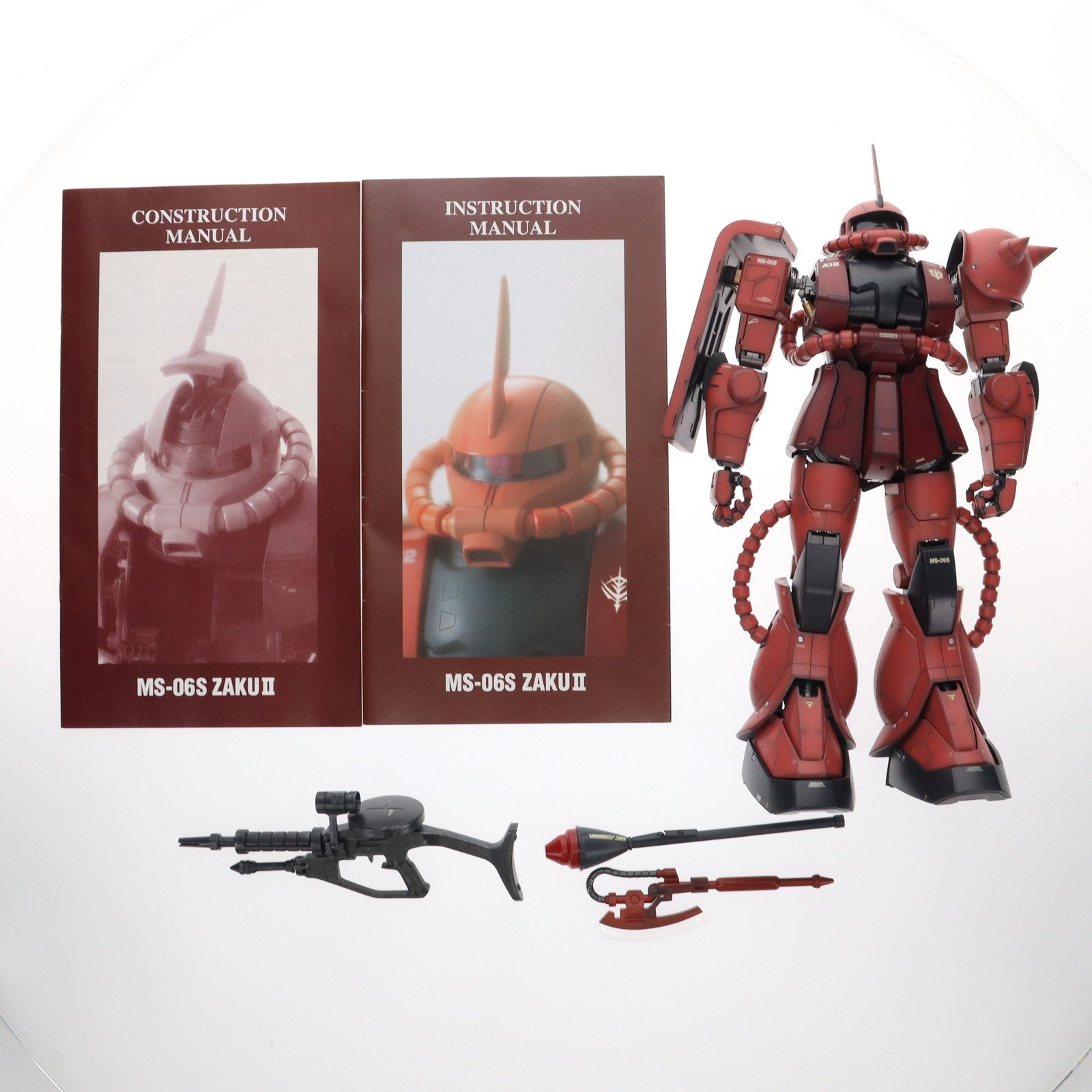 【中古即納】[PTM] PG 1/60 MS-06S シャア専用ザクII 機動戦士ガンダム プラモデル(0071870) バンダイ(19991231)